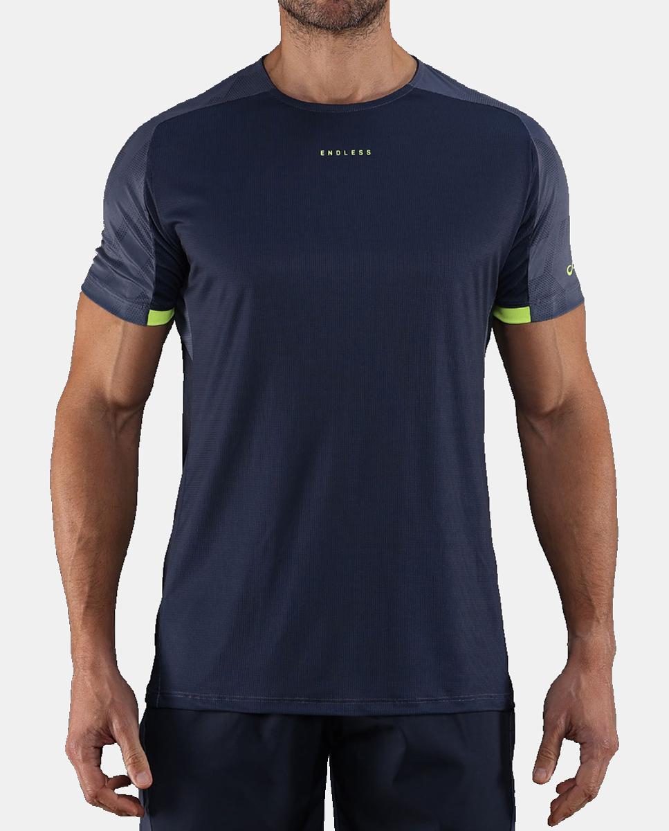 Camiseta De Hombre Ryker Endless - Azul denim Azul denim-4
