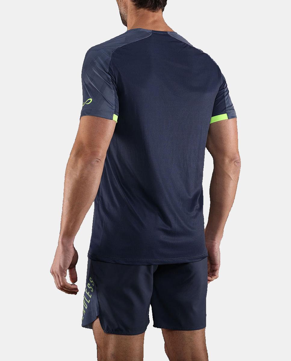Camiseta De Hombre Ryker Endless - Azul denim Azul denim-7