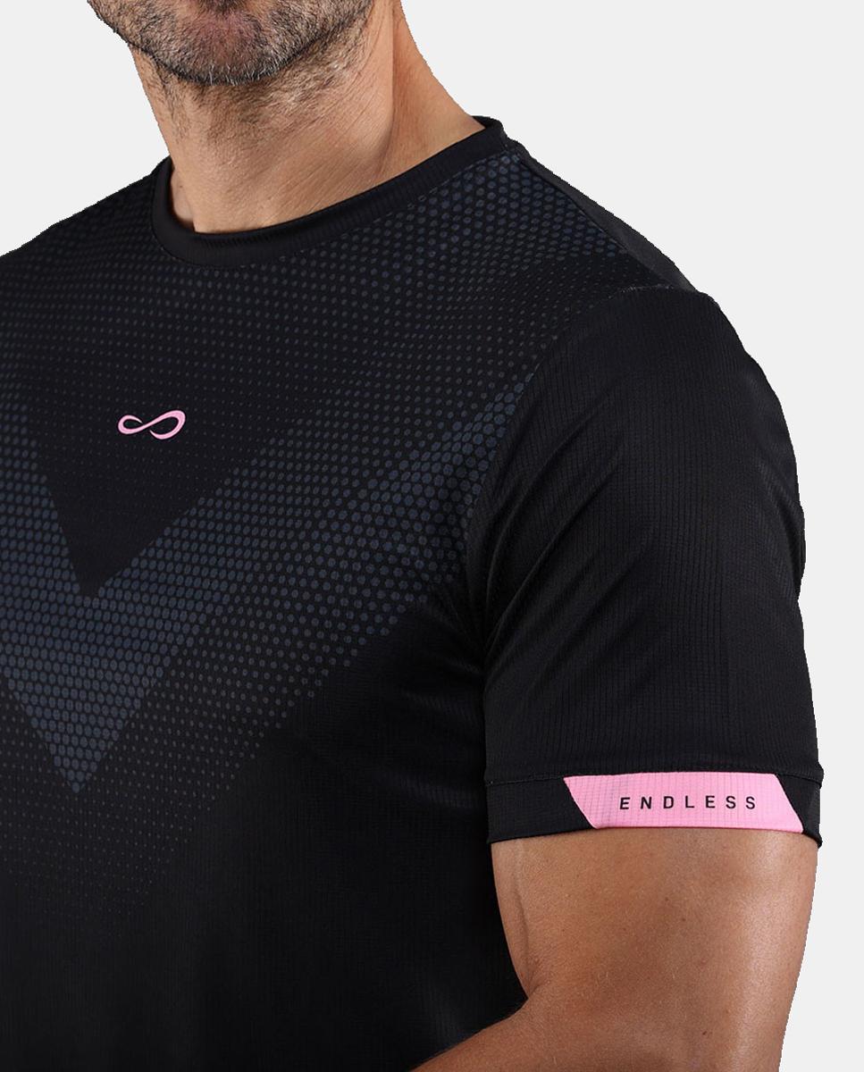 Camiseta De Hombre Ace Peak Endless - Negro Negro-4