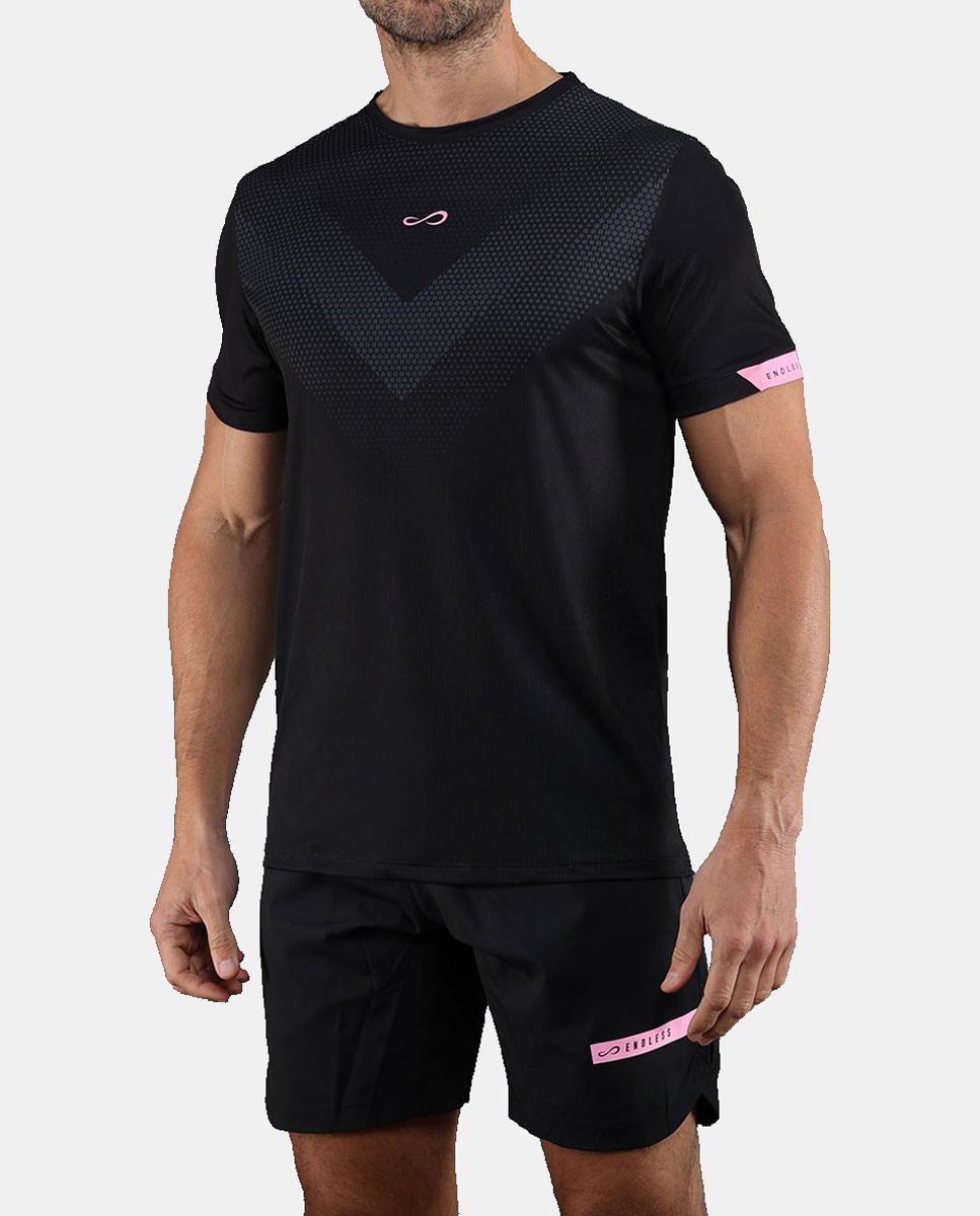 Camiseta De Hombre Ace Peak Endless - Negro Negro-5