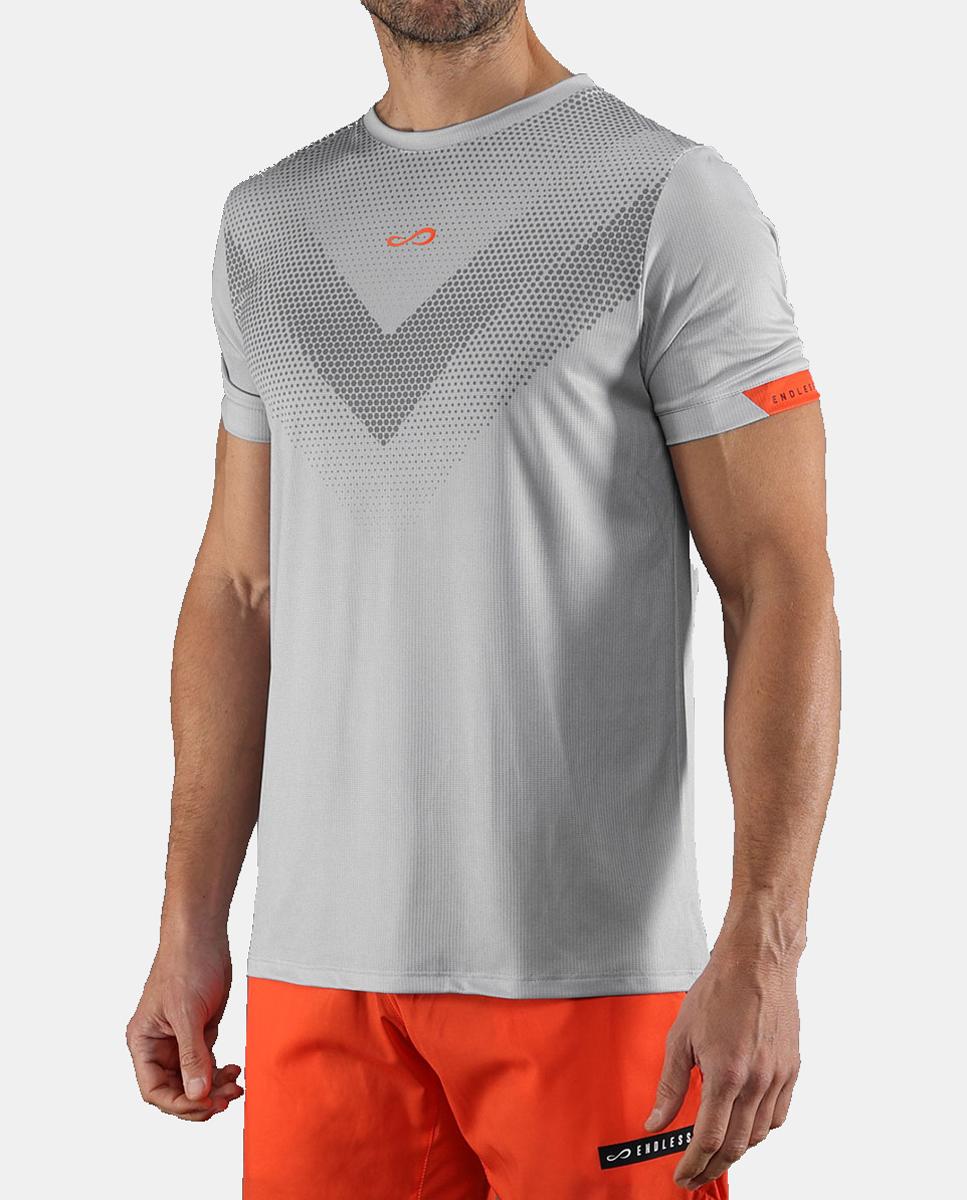 Camiseta De Hombre Ace Peak Endless - Gris Gris-1
