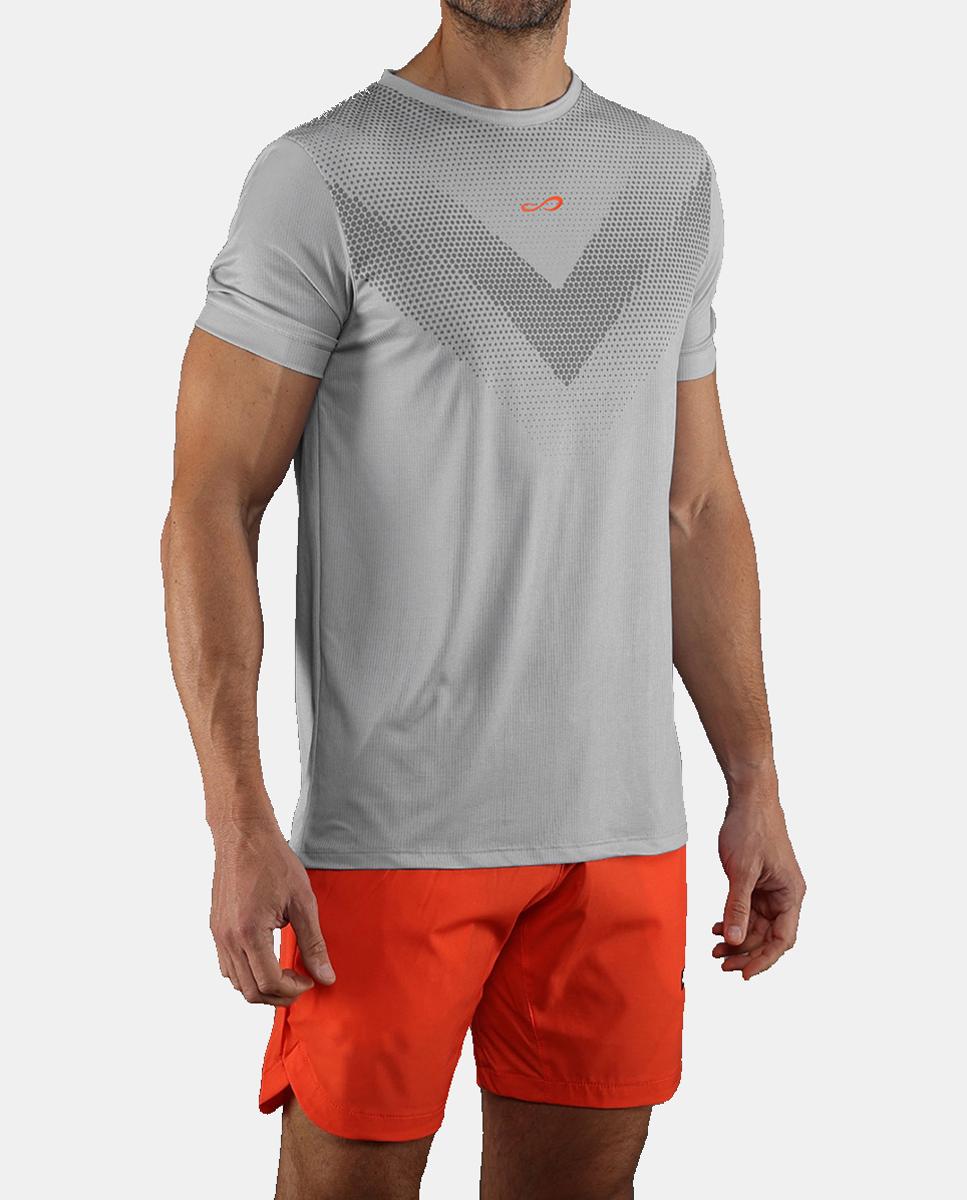 Camiseta De Hombre Ace Peak Endless - Gris Gris-6