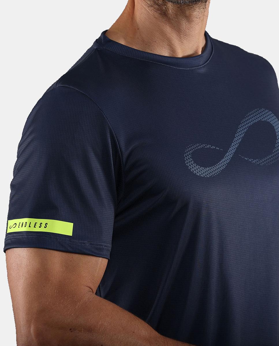 Camiseta De Hombre Unlimited Diamond Ii Endless - Azul marino Azul marino-4