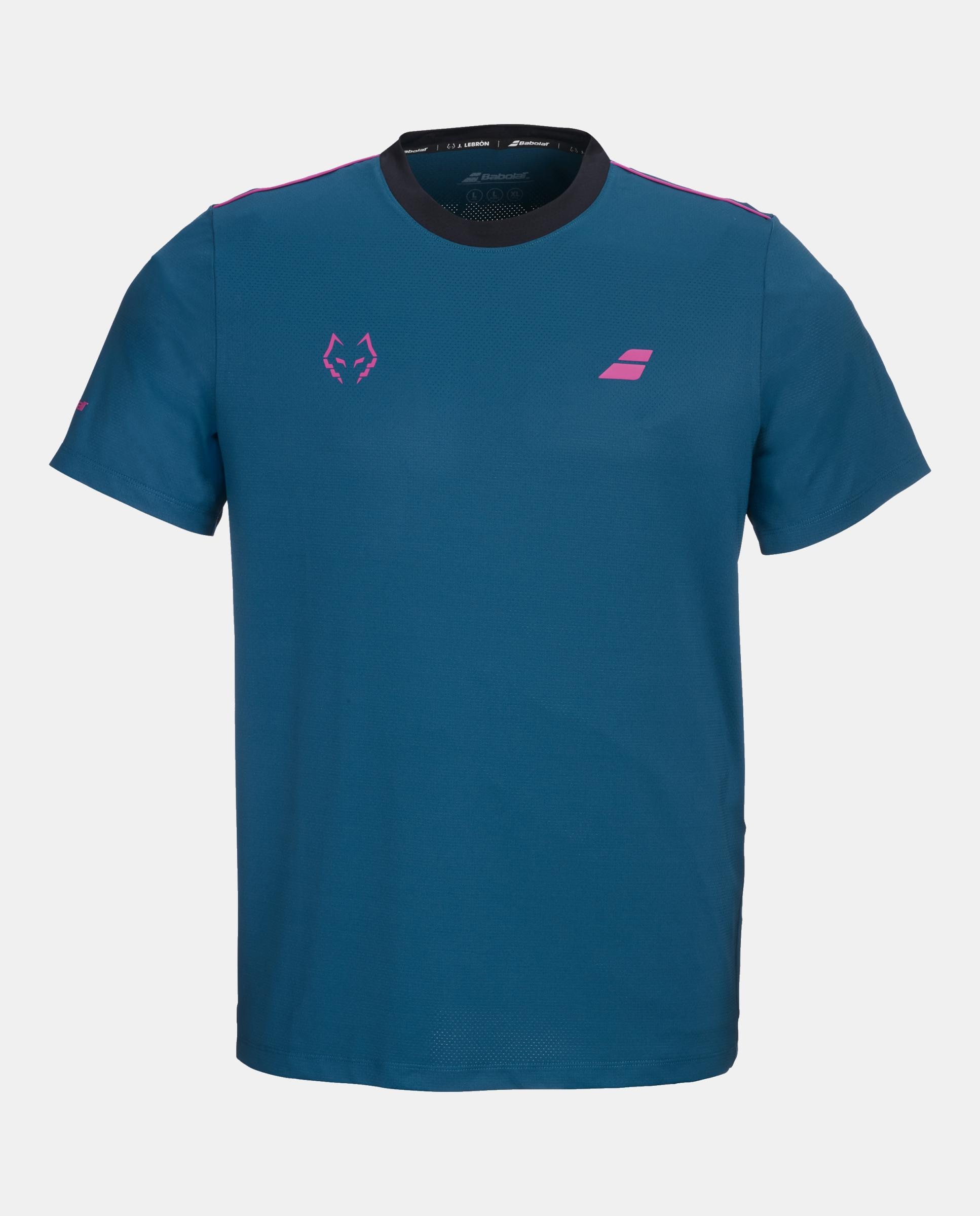 Imagen 0 de Camiseta Crew Neck Tee J. Lebron Babolat Azul