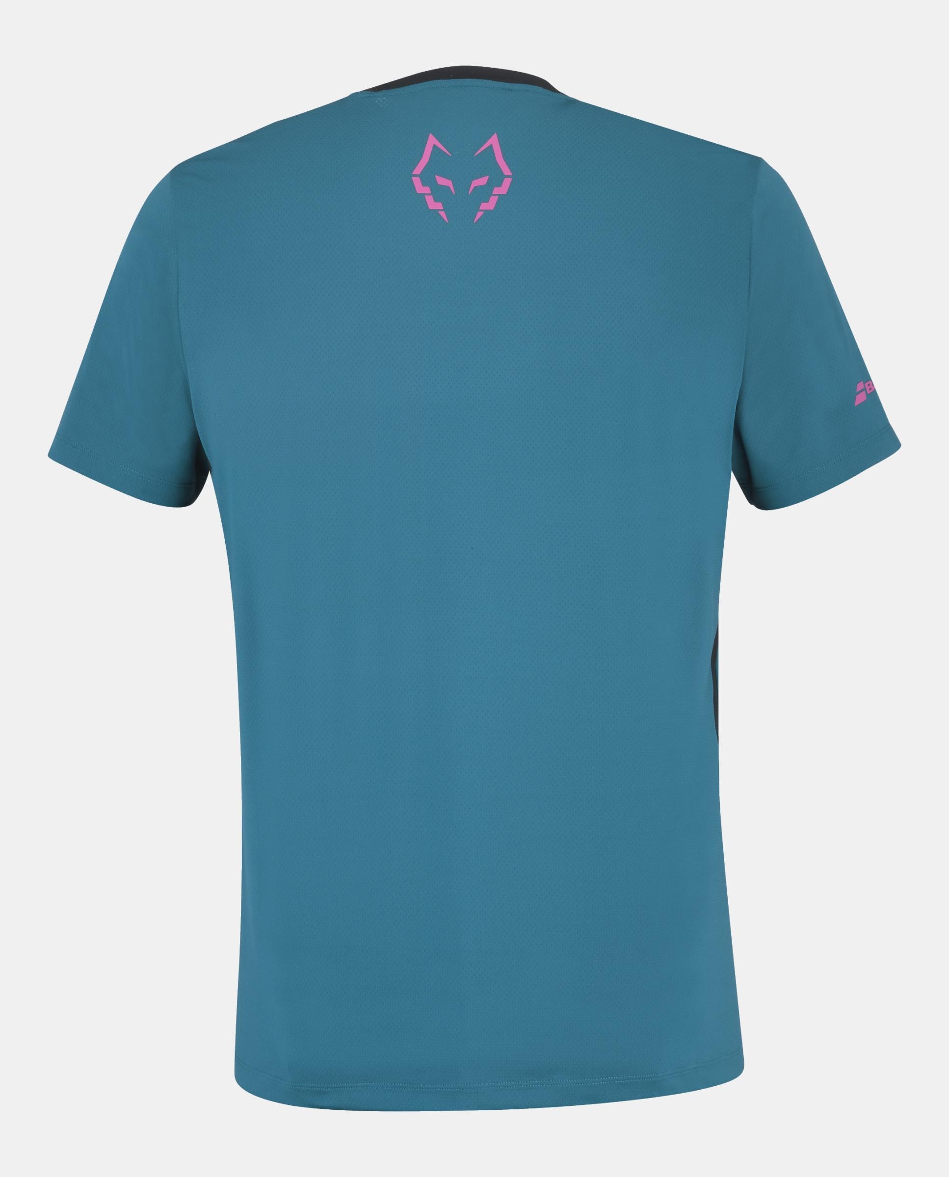 Camiseta Crew Neck Tee J. Lebron Babolat - Azul Azul-2