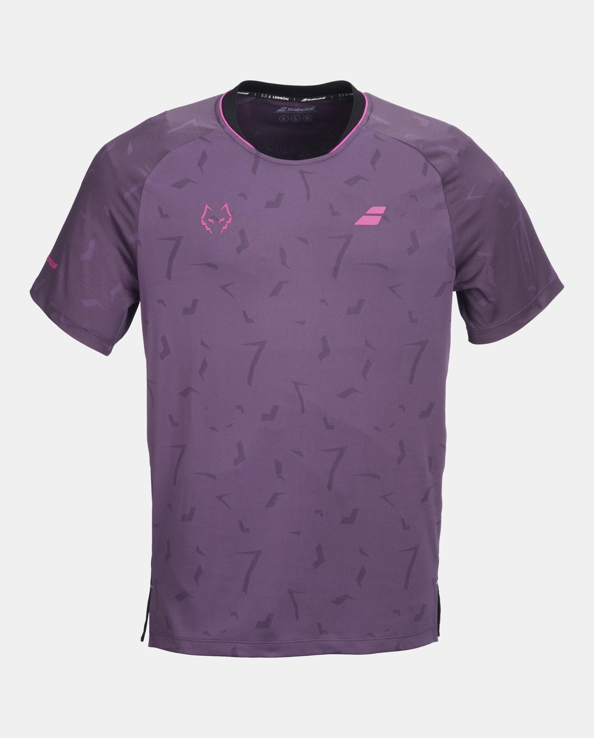 Imagen 0 de Camiseta Replica  J. Lebron Babolat Morado