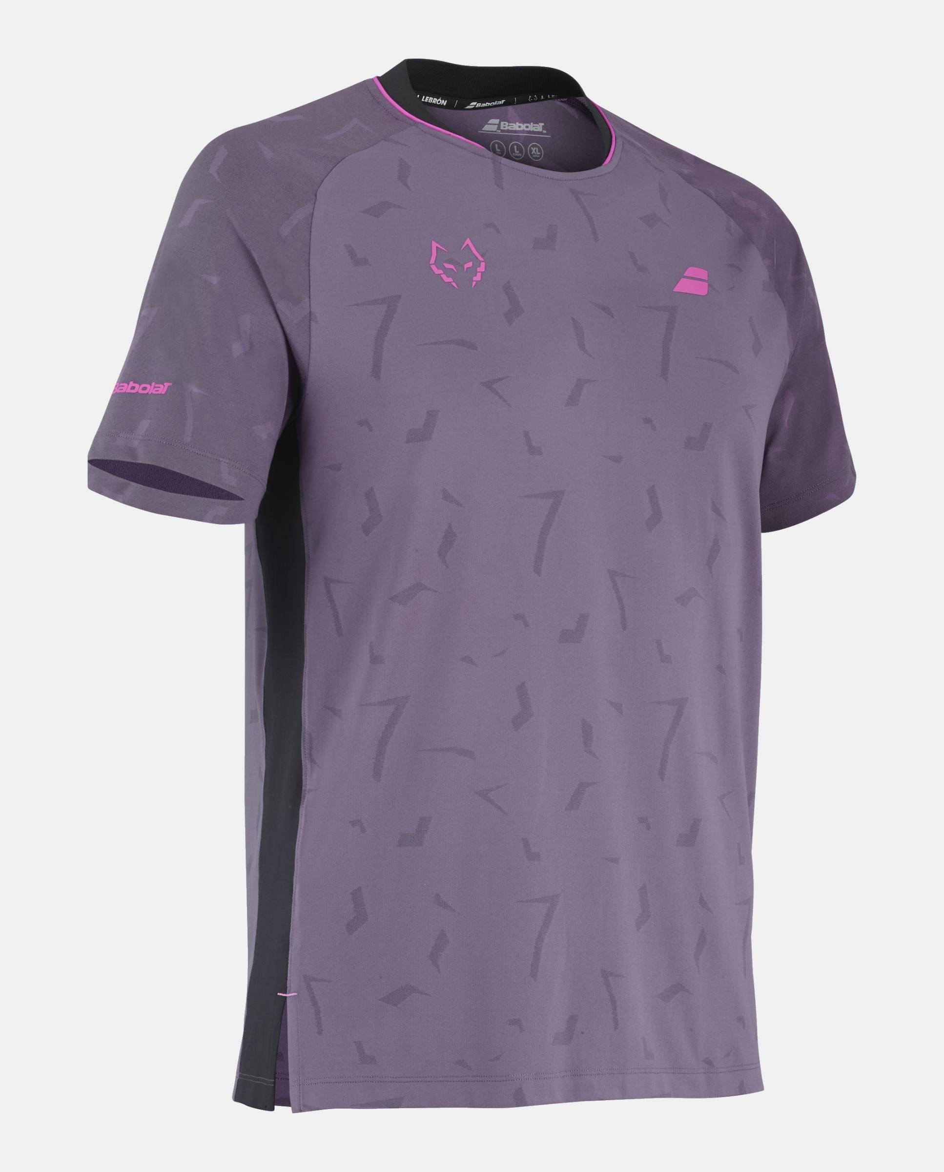 Camiseta Replica J. Lebron Babolat - Morado Morado-3