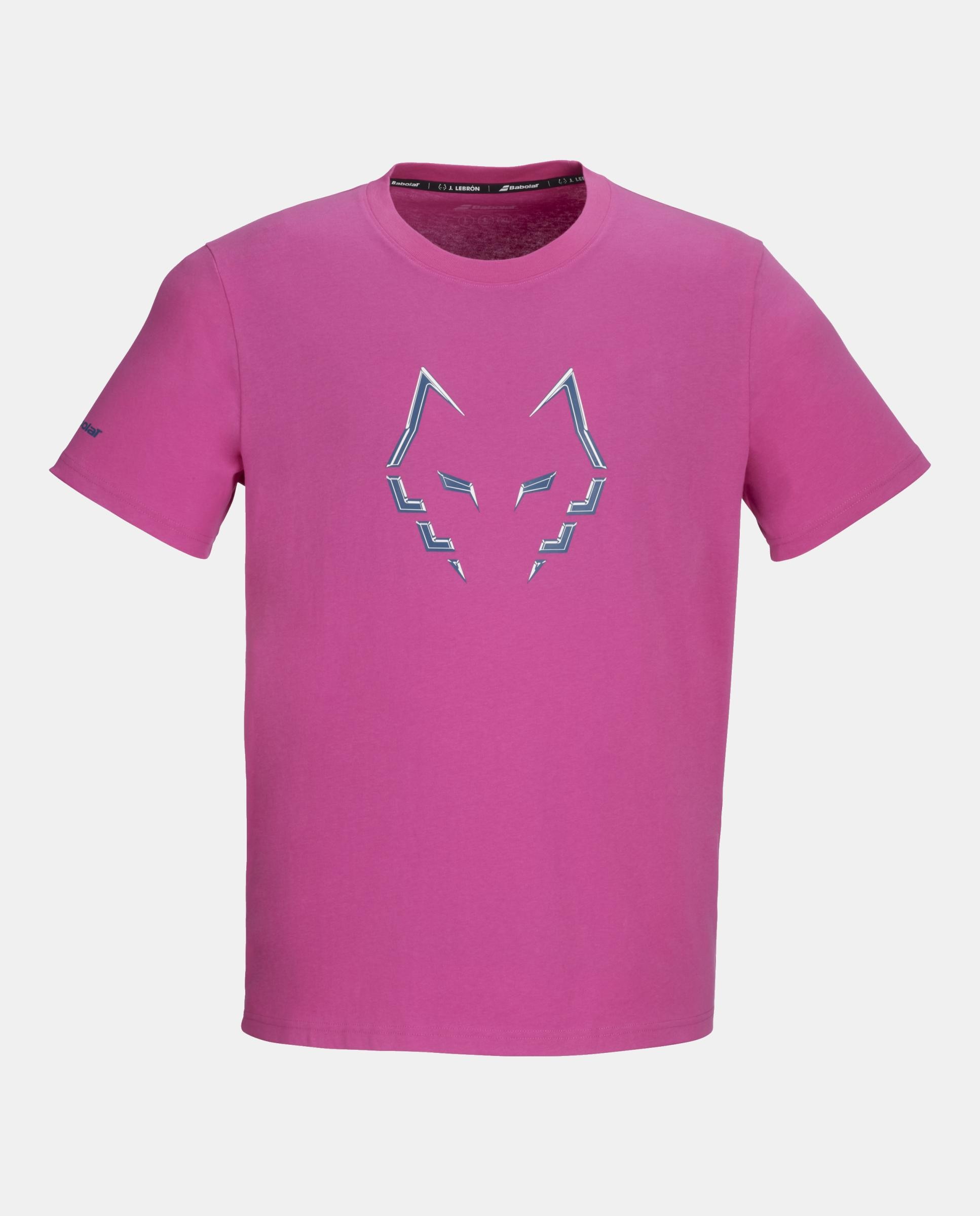 Imagen 0 de Camiseta Cotton Tee J. Lebron Babolat Morado