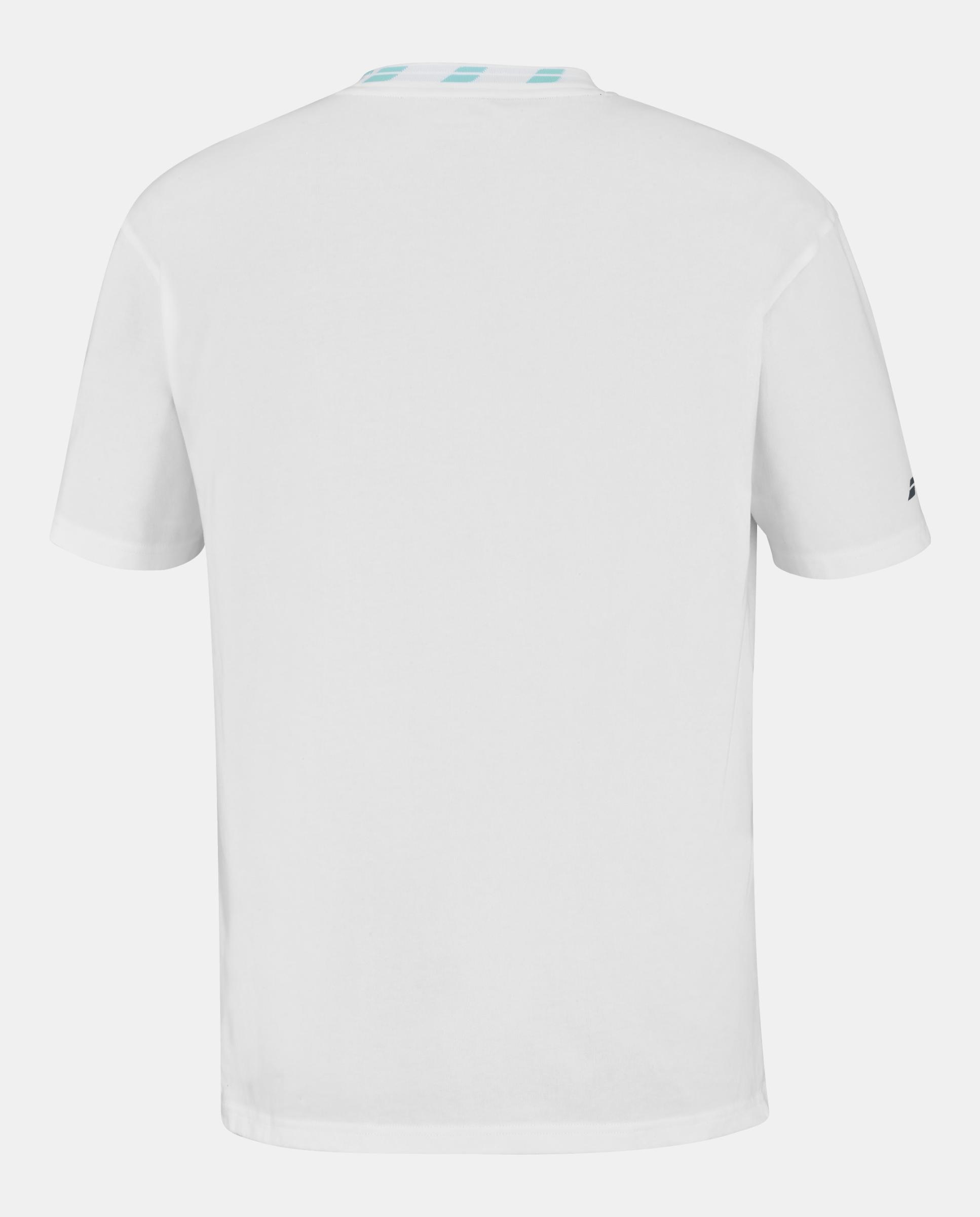 Camiseta Cotton Tee Wide J. Lebron Babolat - Blanco Blanco-2