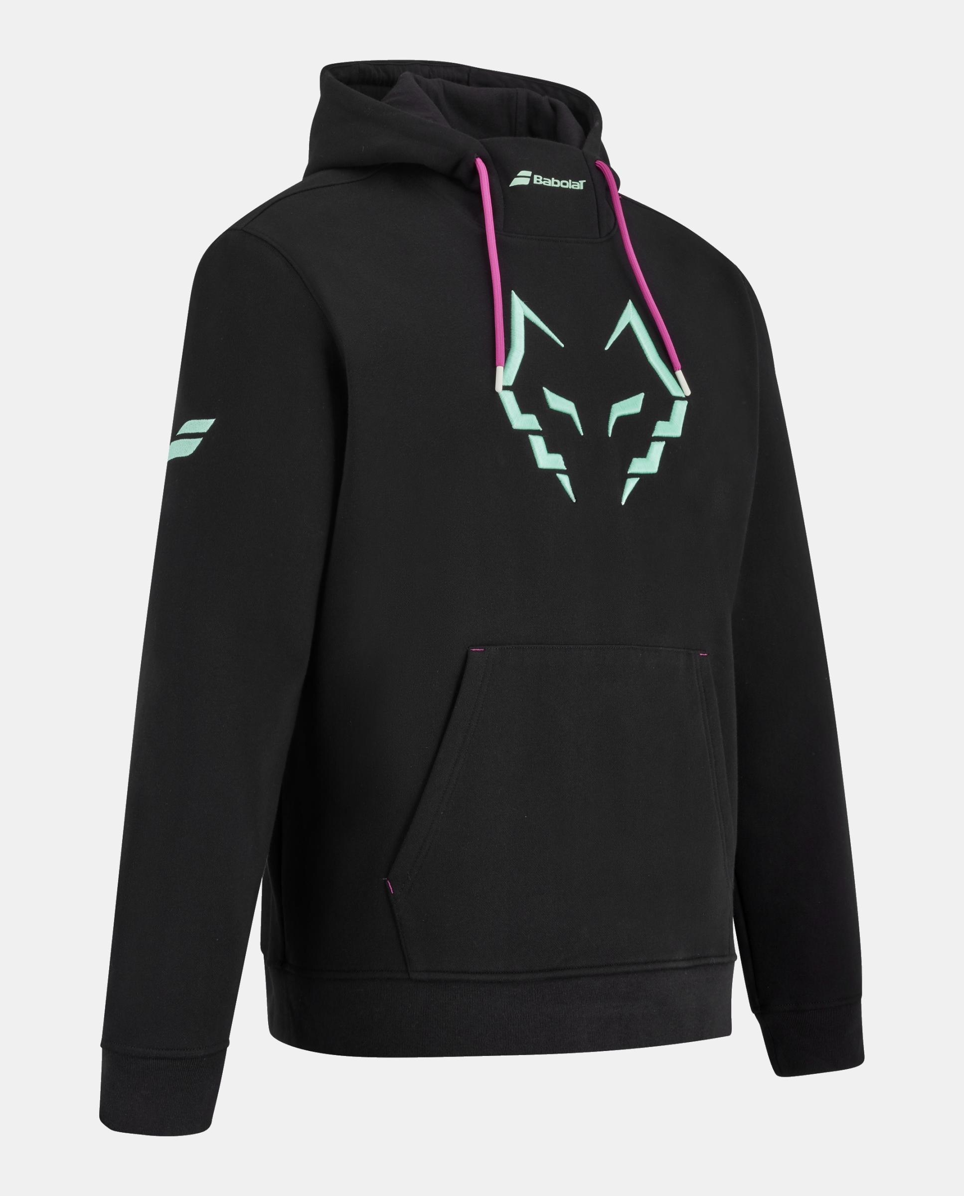 Sudadera Hood Sweat J. Lebron Babolat - Negro Negro-3