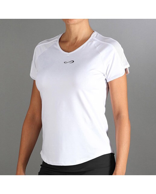 T-shirt de mulher Mesh Endless Preto-1
