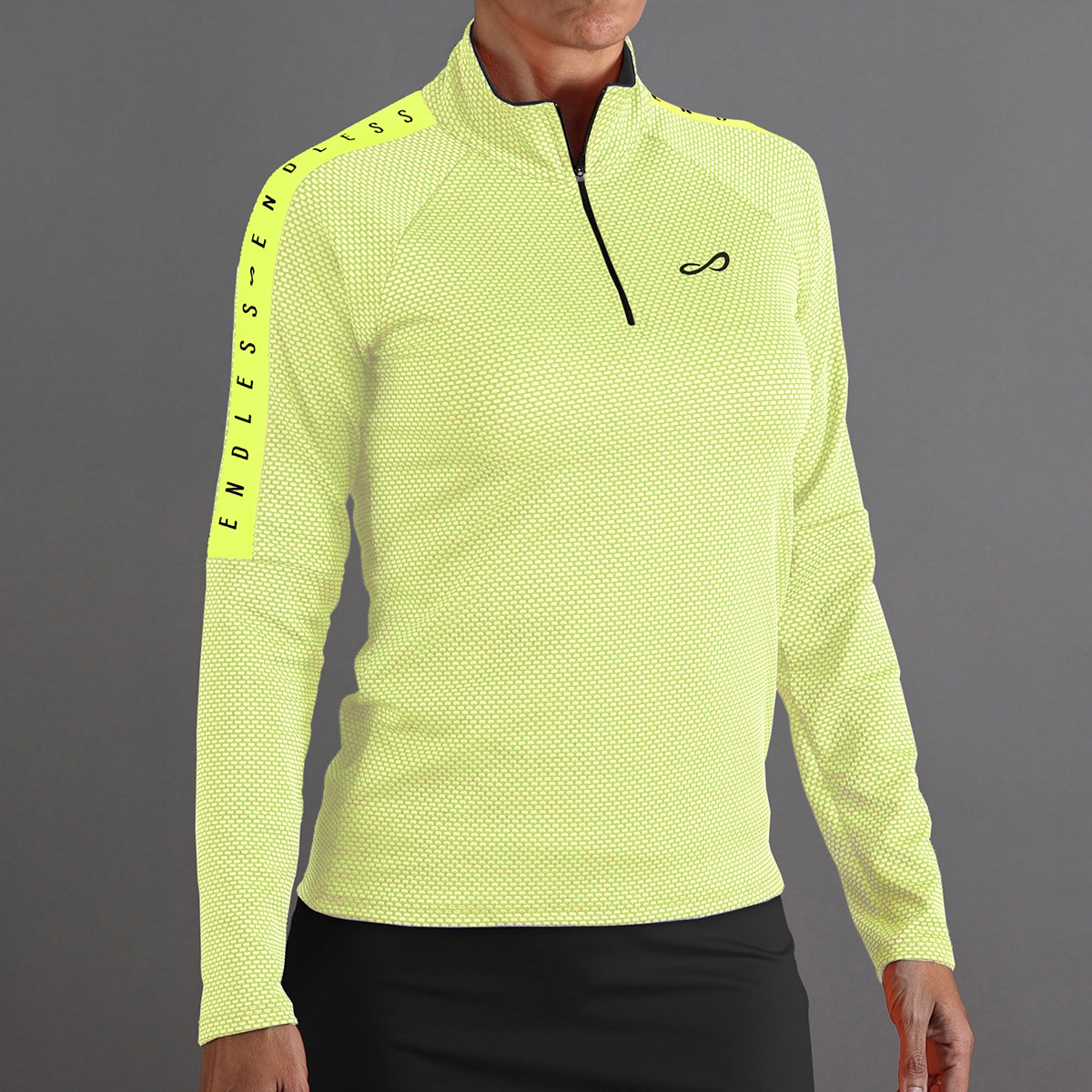 Sweatshirt de Mulher Kirsch Ii Amarelo-flúor-1