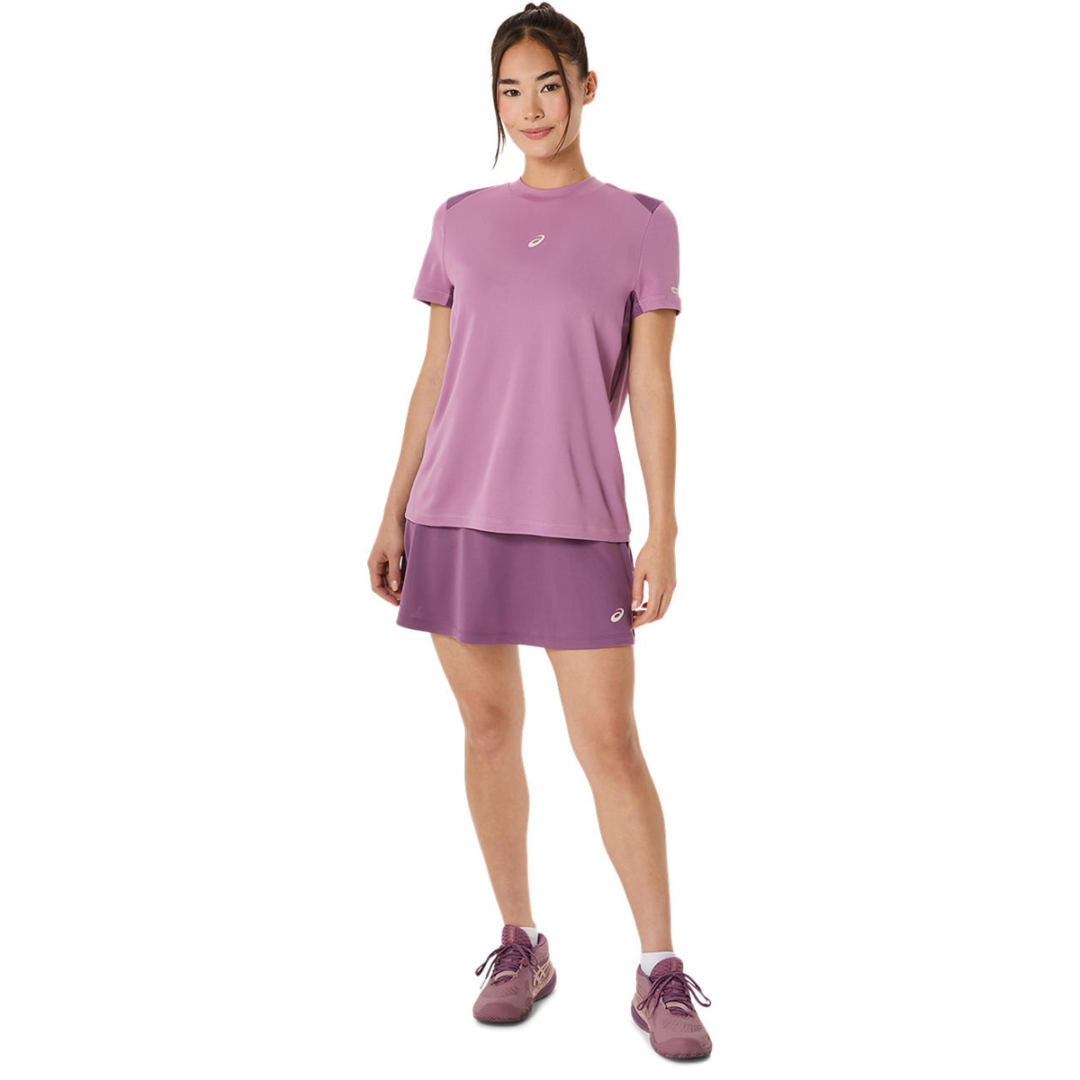 T-shirt de Mulher Padel Court SS Top Azul-7