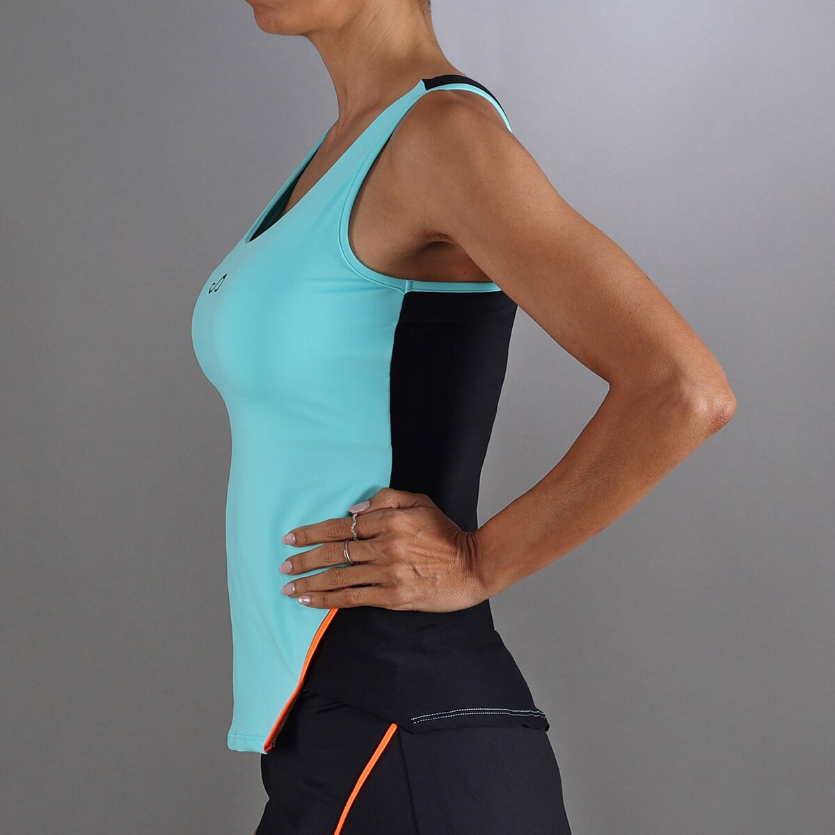 T-shirt de Mulher Zephyr Azul-3