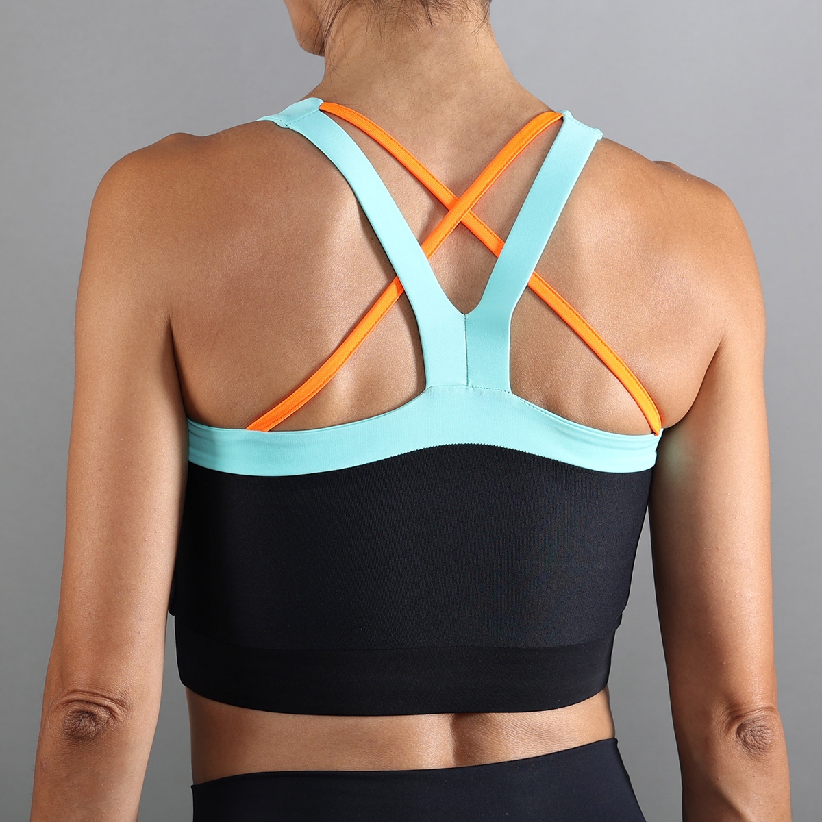 Top Crop de Mulher Coral-2