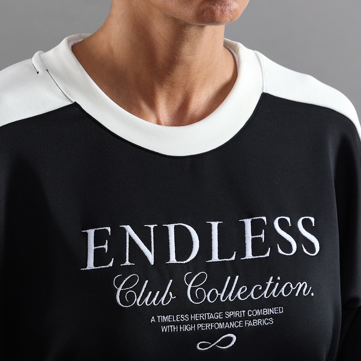Sweatshirt Club Collection de Mulher Preto-3