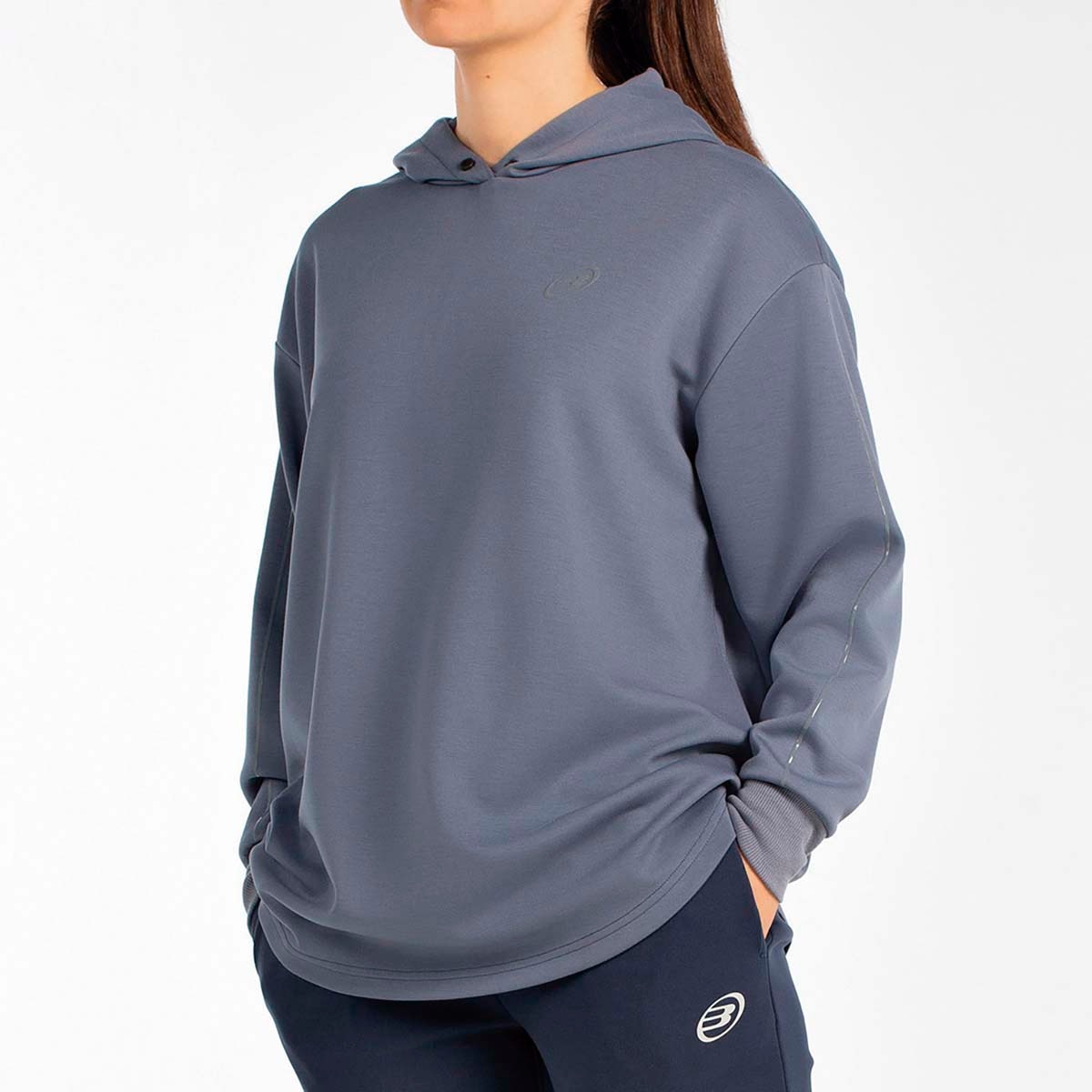 Sweatshirts de Mulher Batir Azul-2