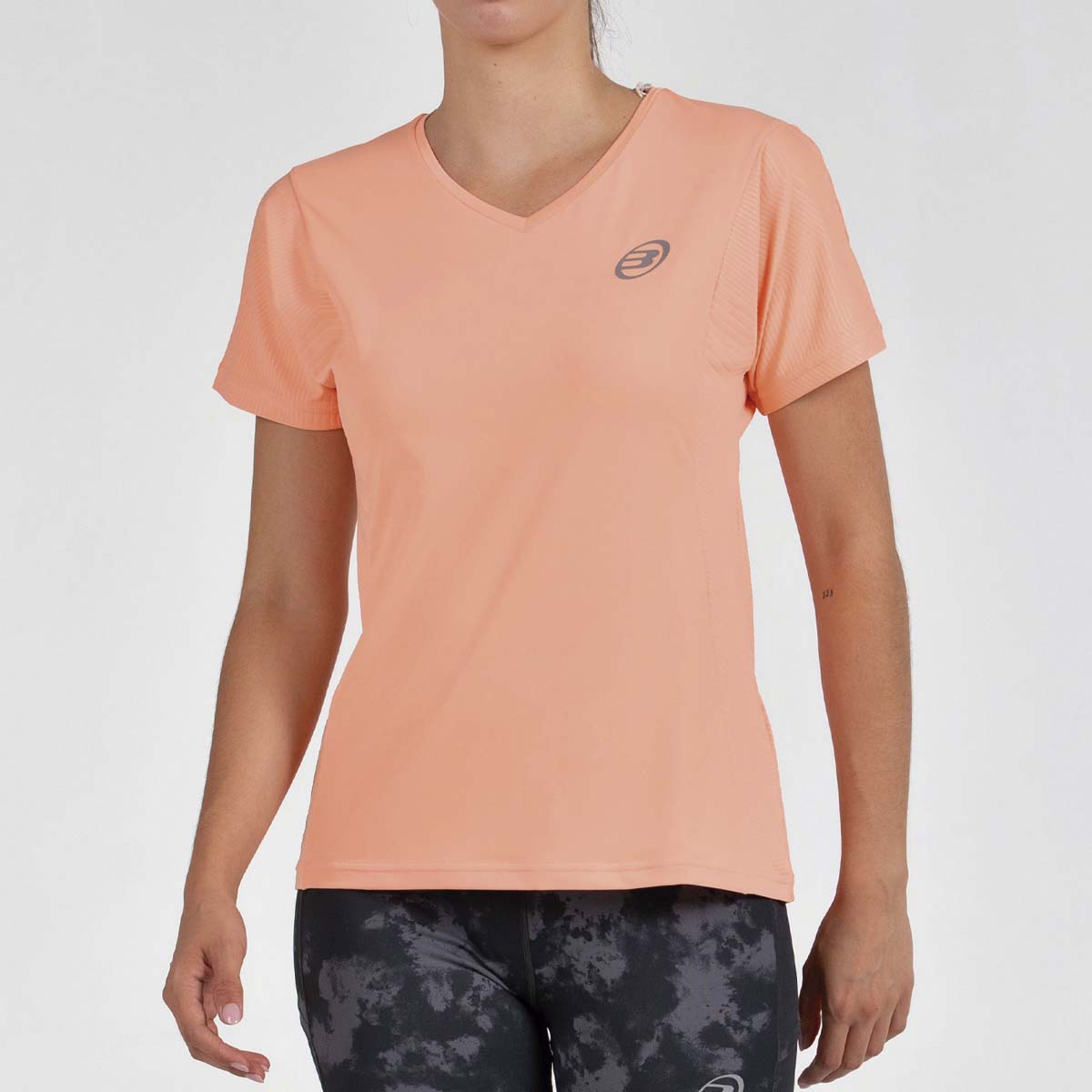 T-shirt de Mulher Eches Laranja-1