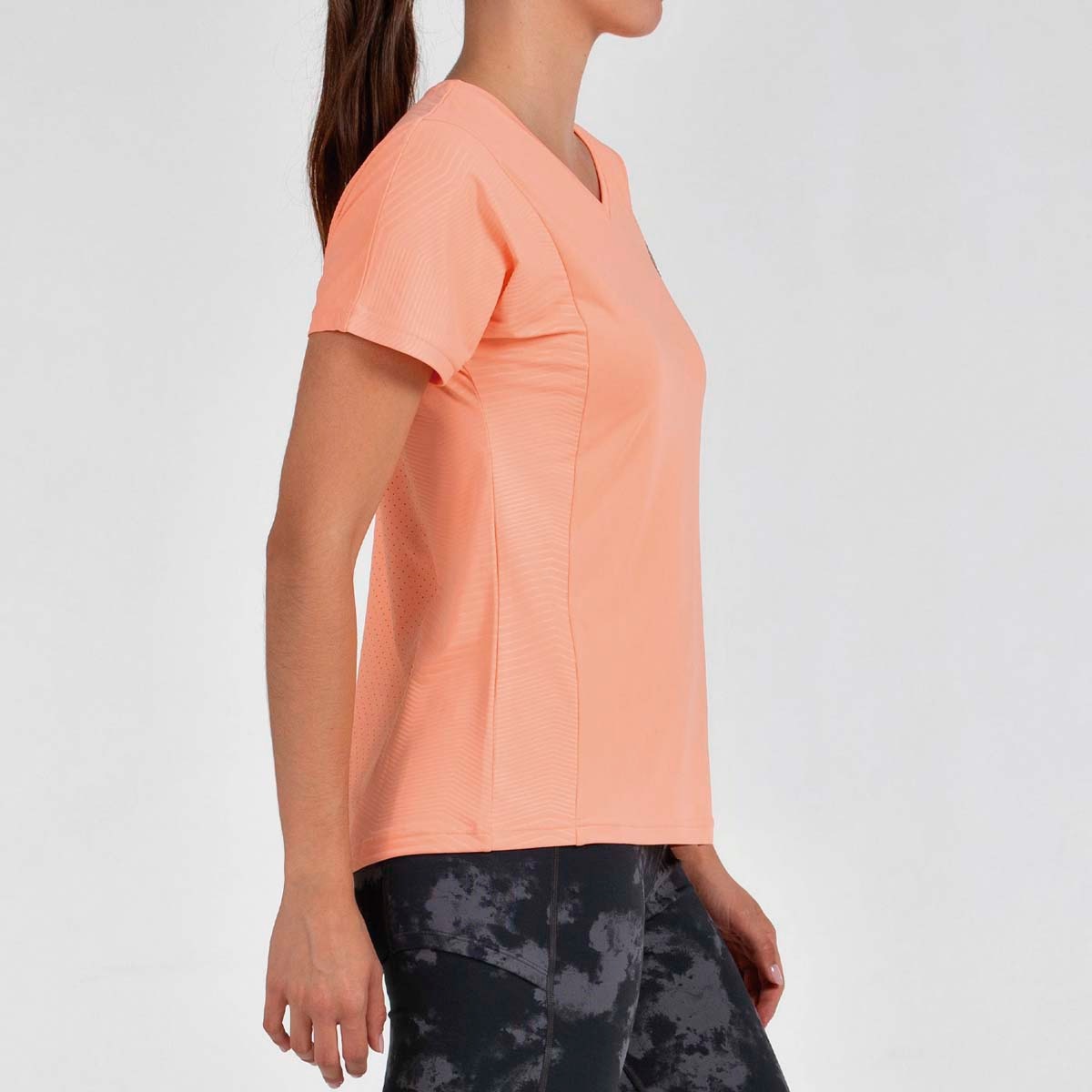 T-shirt de Mulher Eches Laranja-3