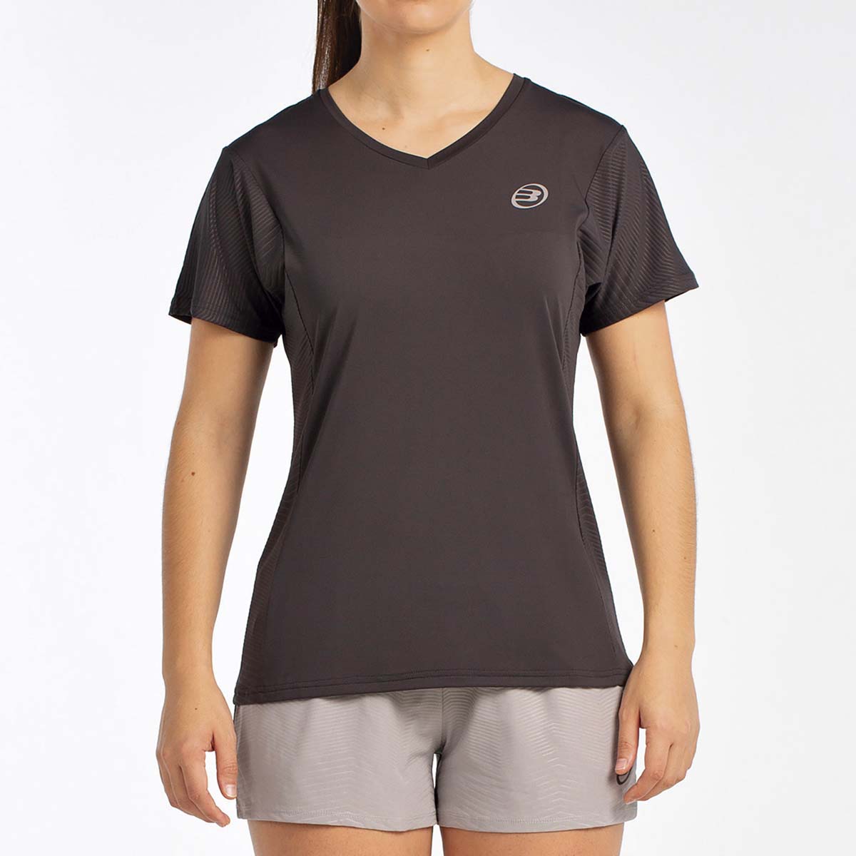 T-shirt de Mulher Eches Preto-1