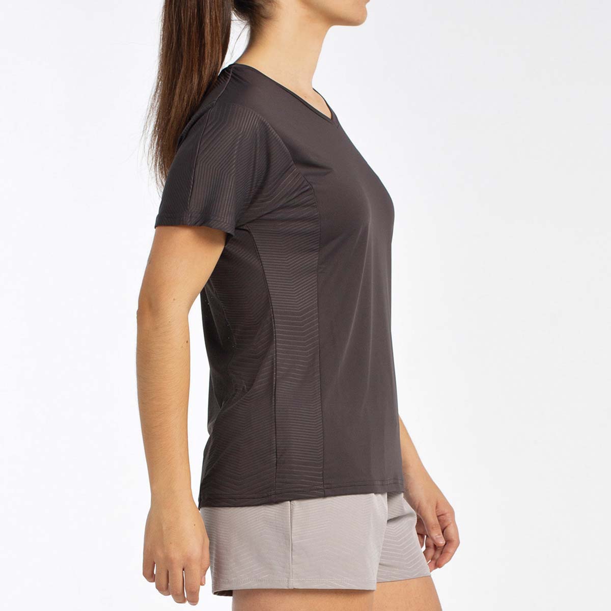 T-shirt de Mulher Eches Preto-3