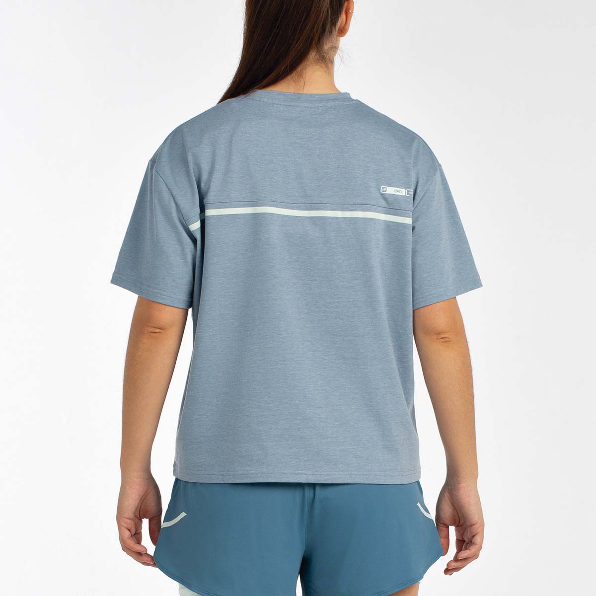 T-shirt de Mulher Oyeme Azul-4