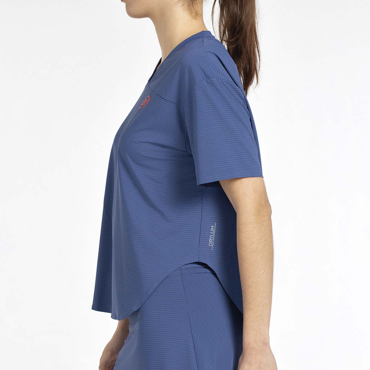 T-shirt de Mulher Belvis Azul-3