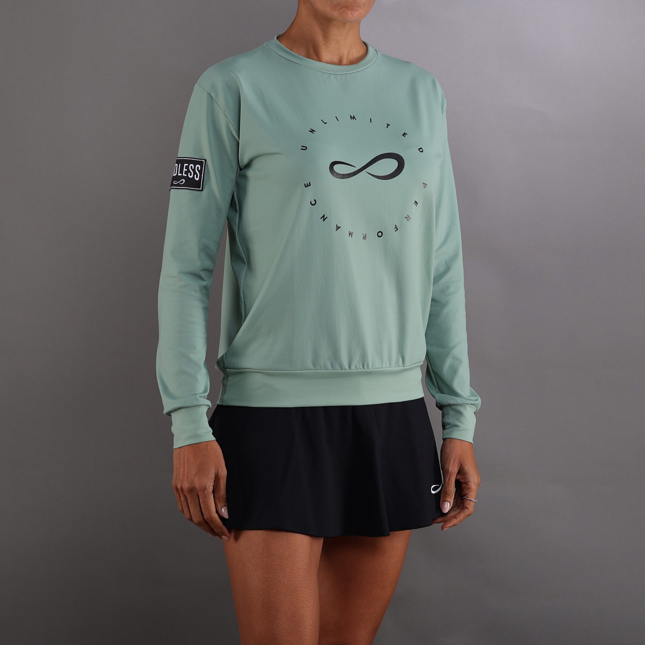 Sweatshirt de Mulher Inner Tech Verde-3