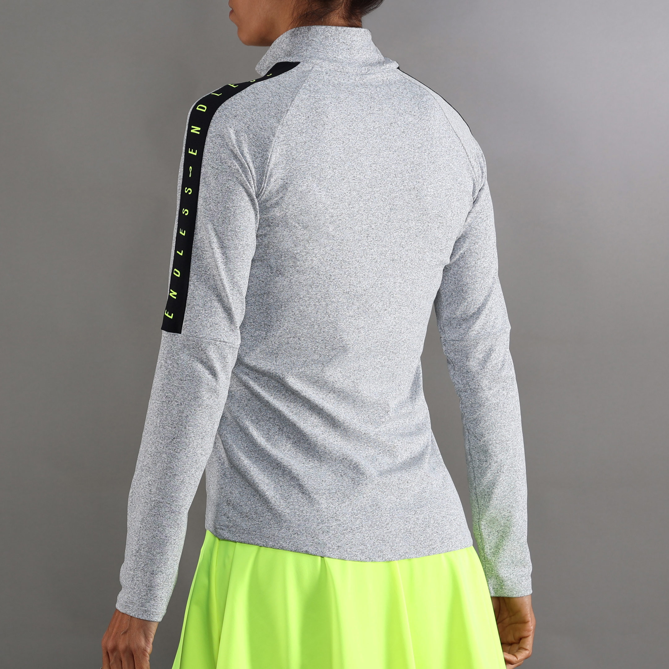 Sweatshirt de Mulher Kirsch Iconic II Cinzento-2