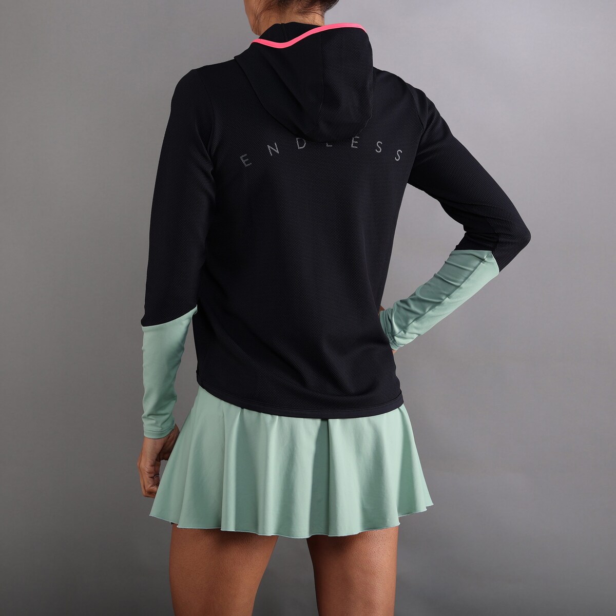 Sweatshirt de Mulher Breath Line Preto-2
