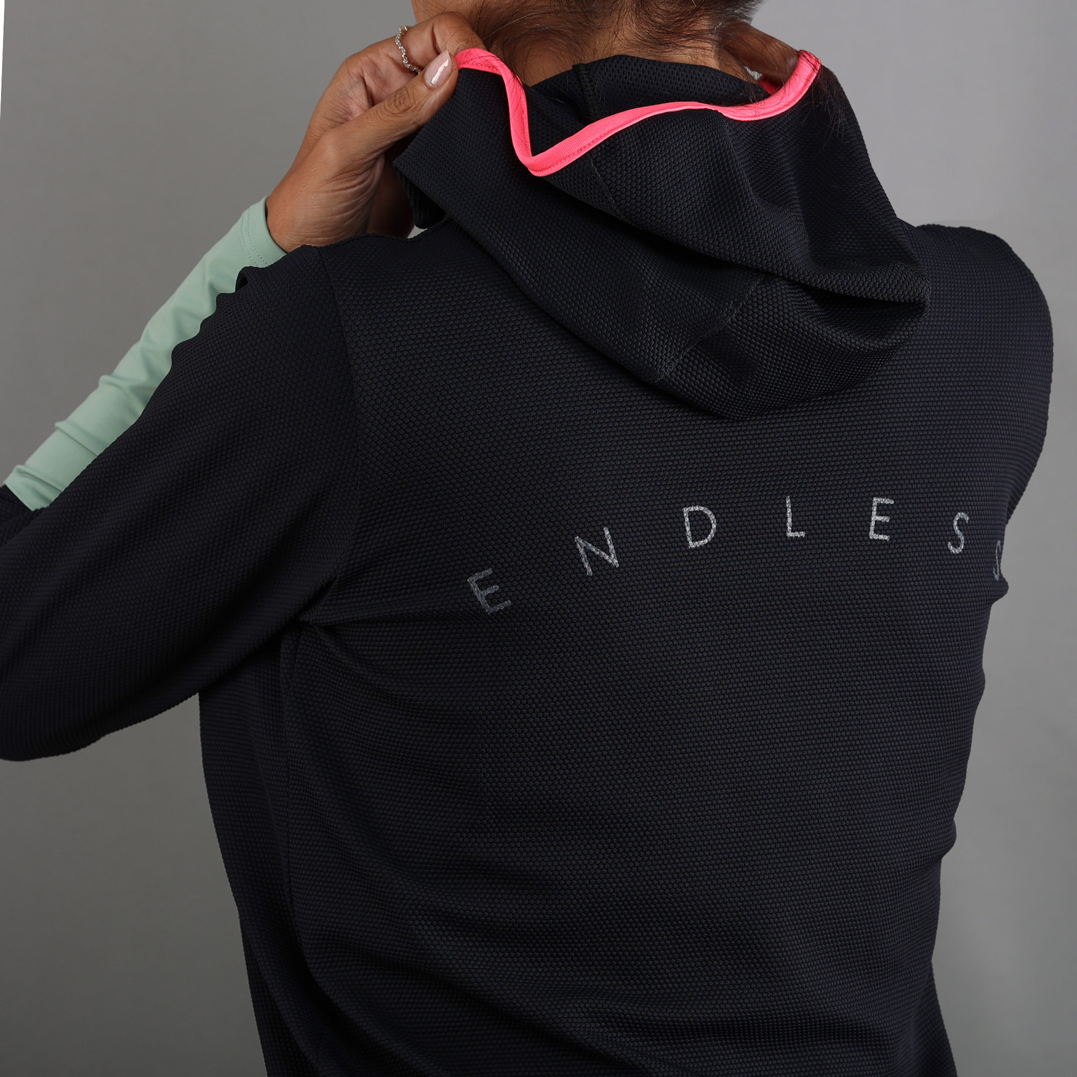 Sweatshirt de Mulher Breath Line Preto-4