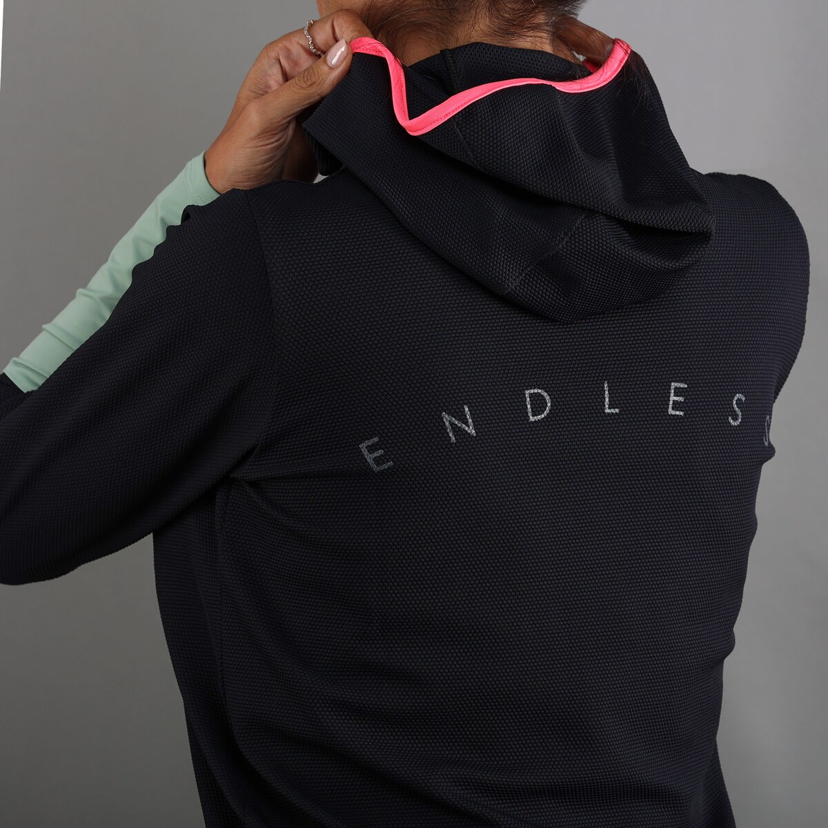 Sweatshirt de Mulher Breath Line Preto-4