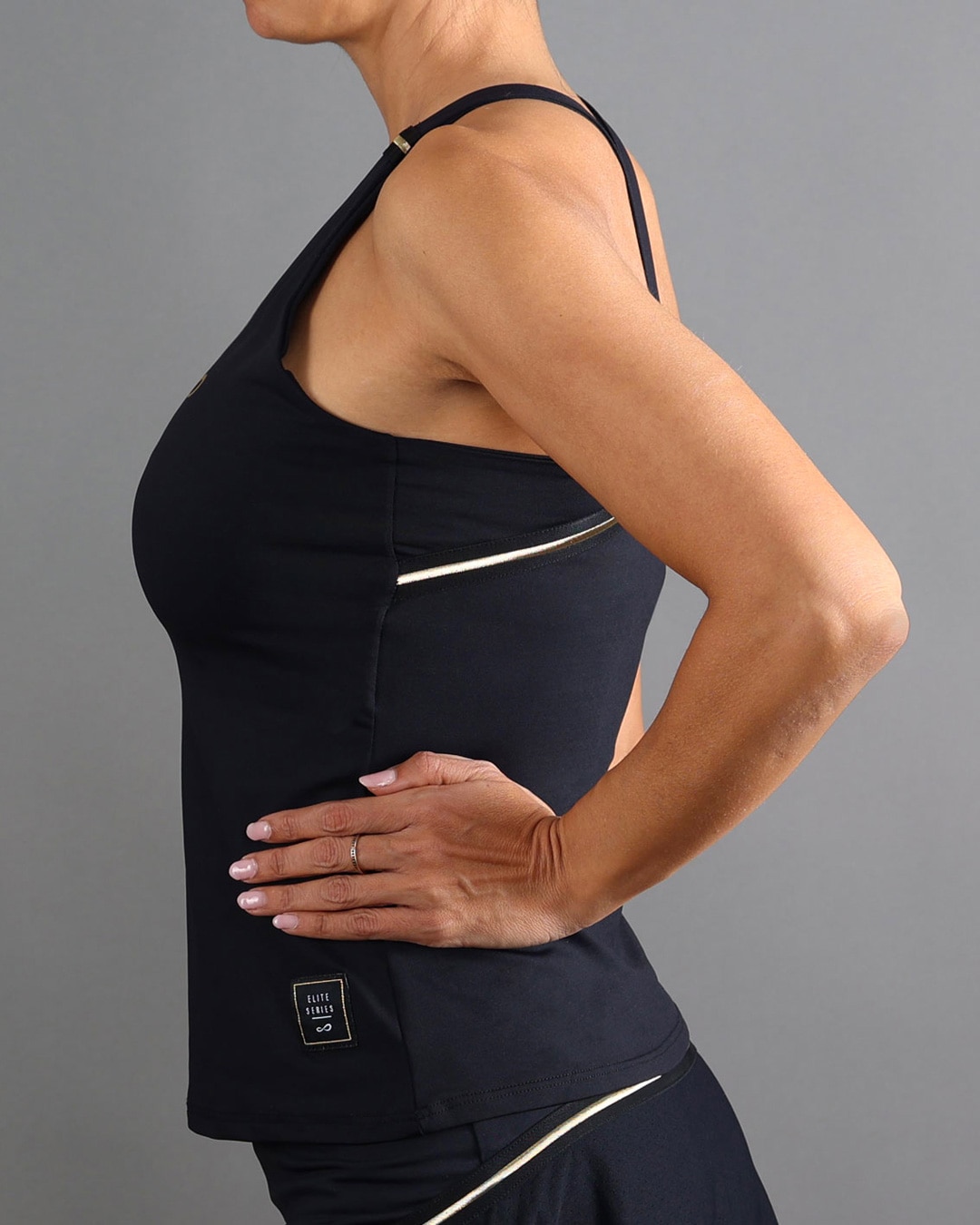 T-shirt de Mulher Elite S. Legacy Preto-4