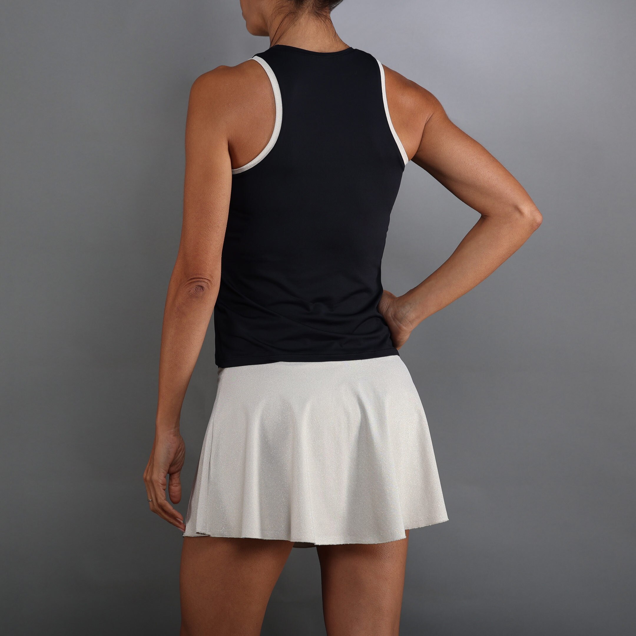 T-shirt de Mulher Essential Preto-5