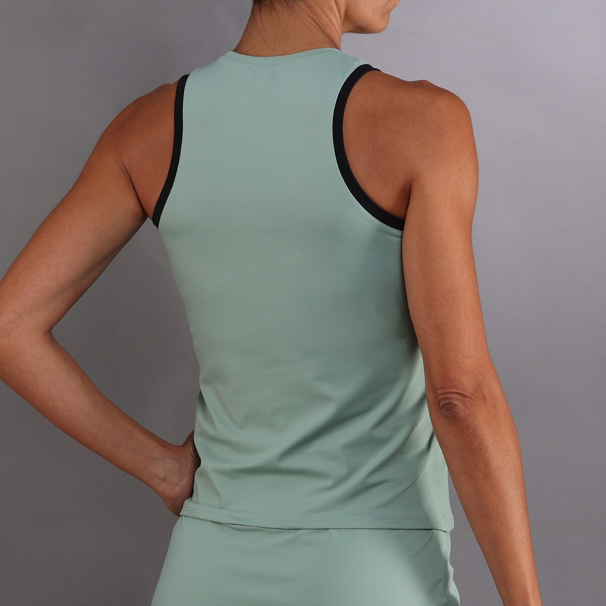 T-shirt de Mulher Essential Verde-2