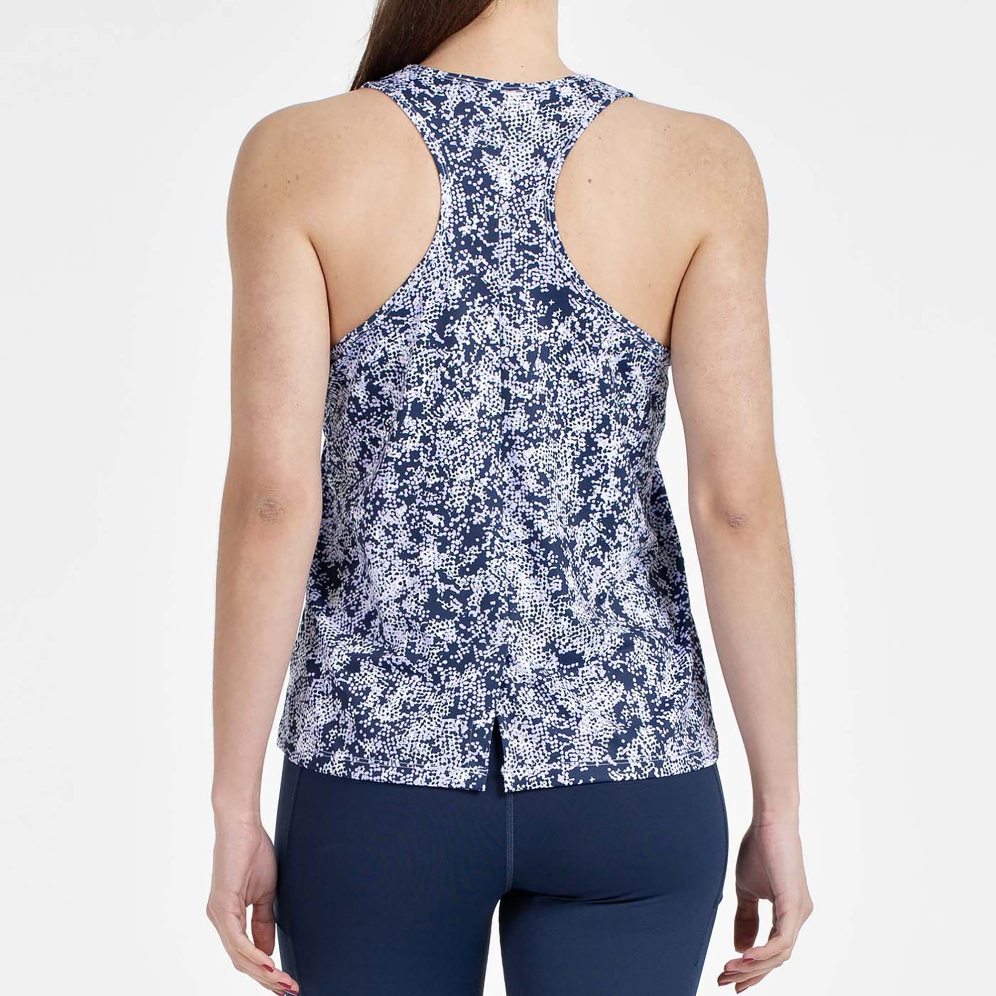 T-shirt sem Mangas de Mulher Pilme Azul-2