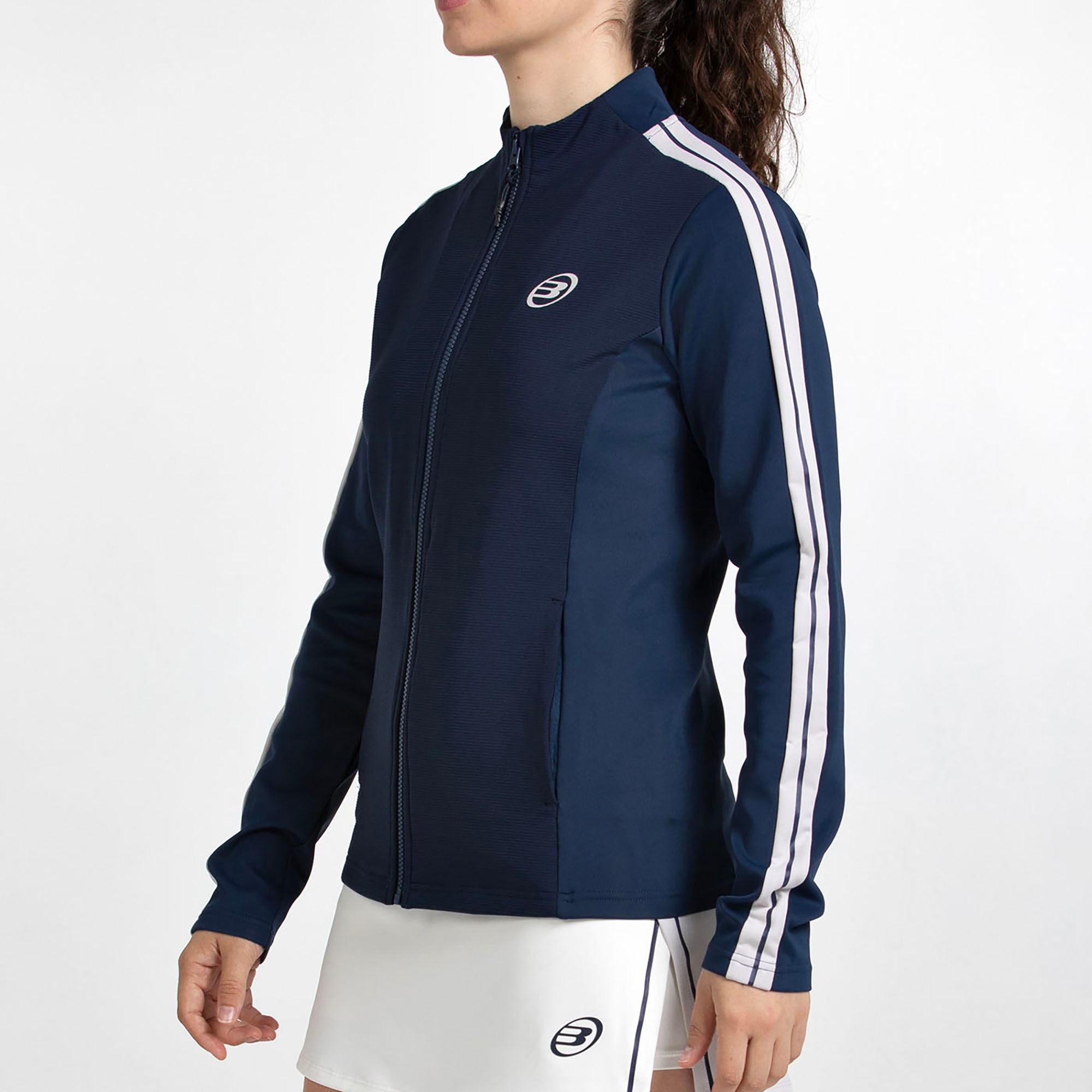 Sweatshirt de Mulher Pola Azul-3