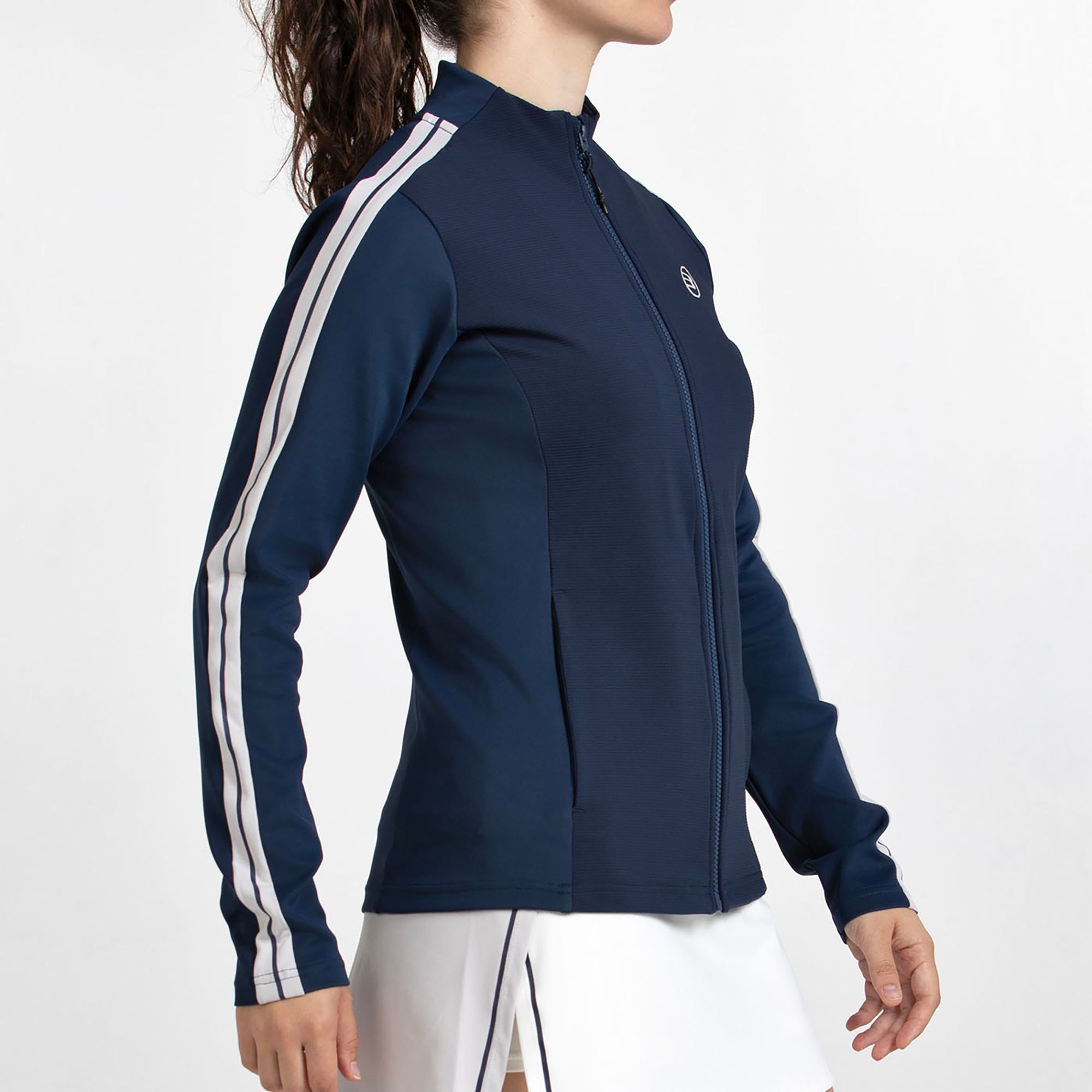 Sweatshirt de Mulher Pola Azul-4