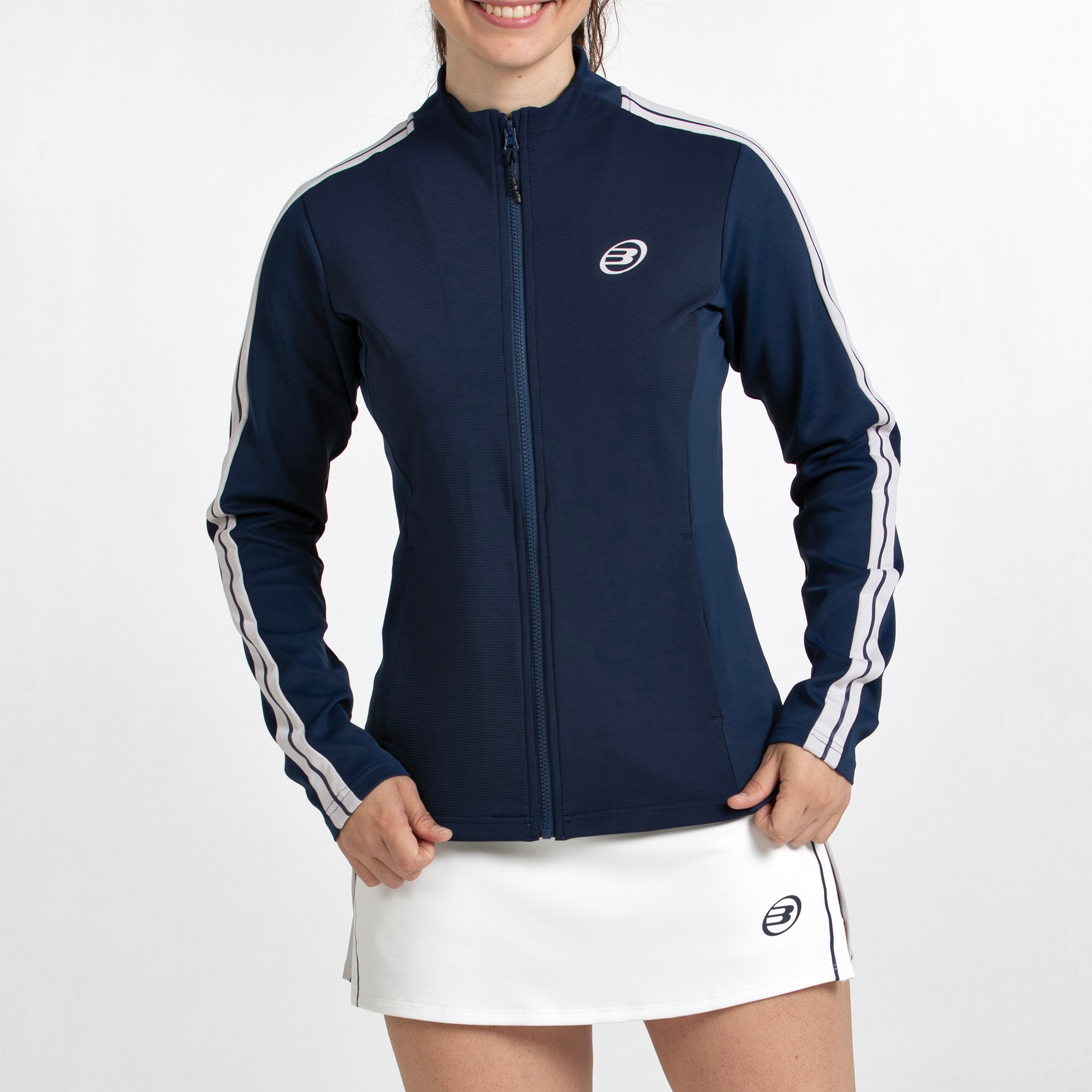 Sweatshirt de Mulher Pola Azul-5