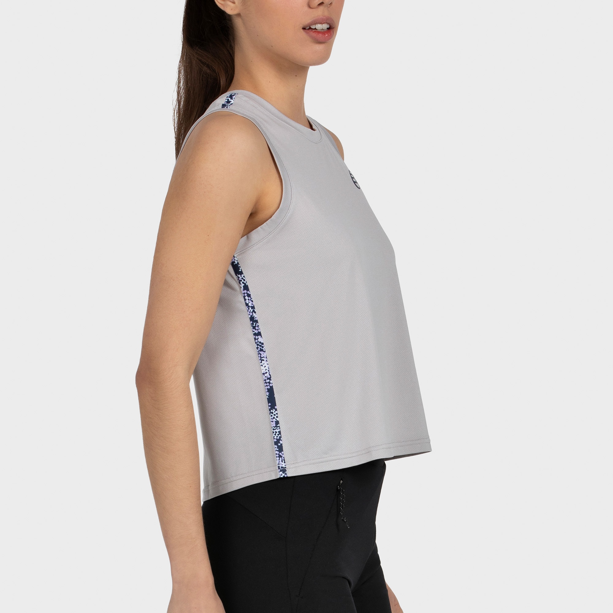 T-shirt sem Mangas de Mulher Palacel Bege-4