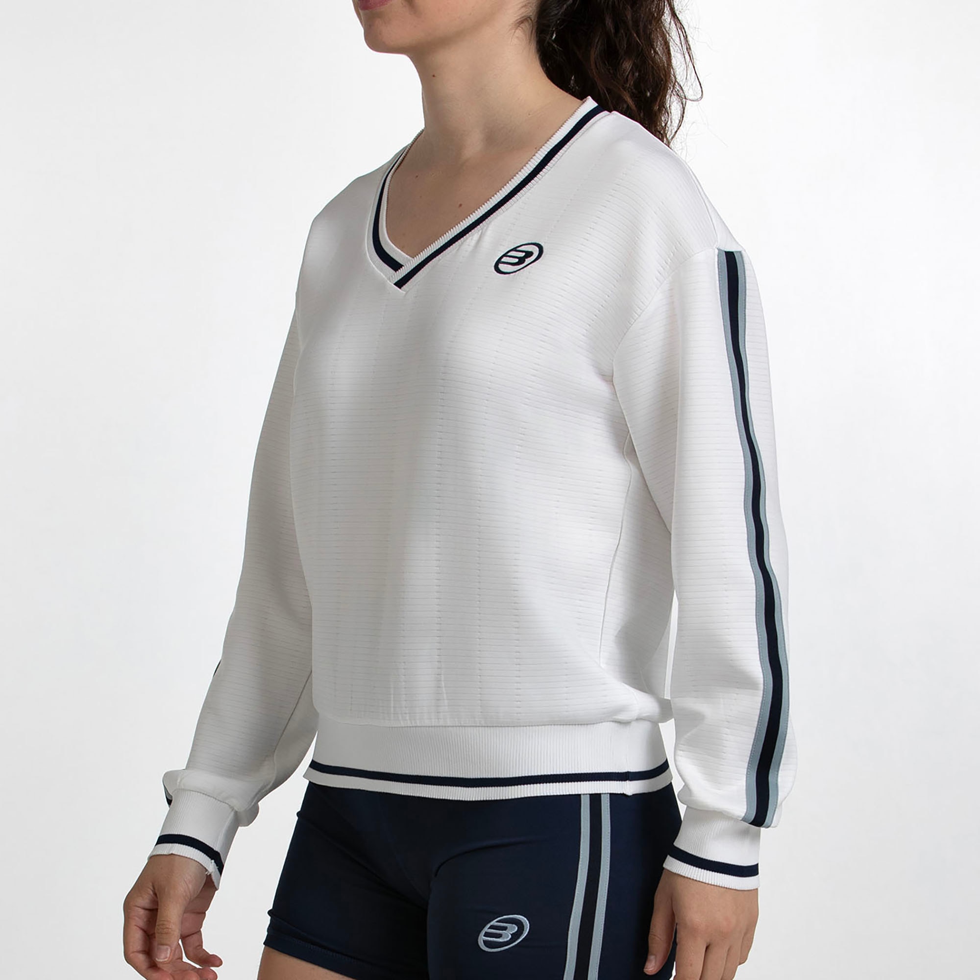 Sweatshirt de Mulher Traiser Bege-3