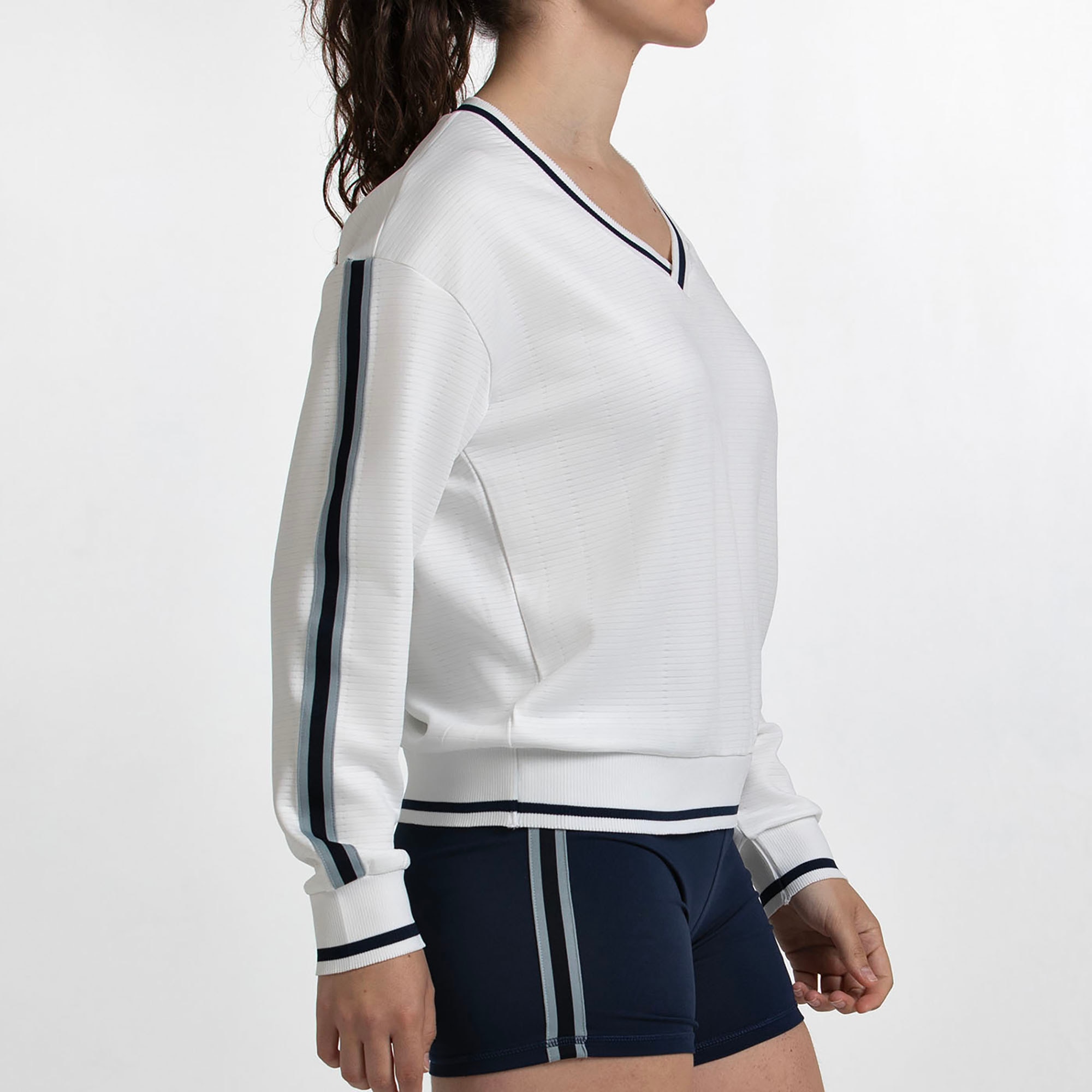 Sweatshirt de Mulher Traiser Bege-4