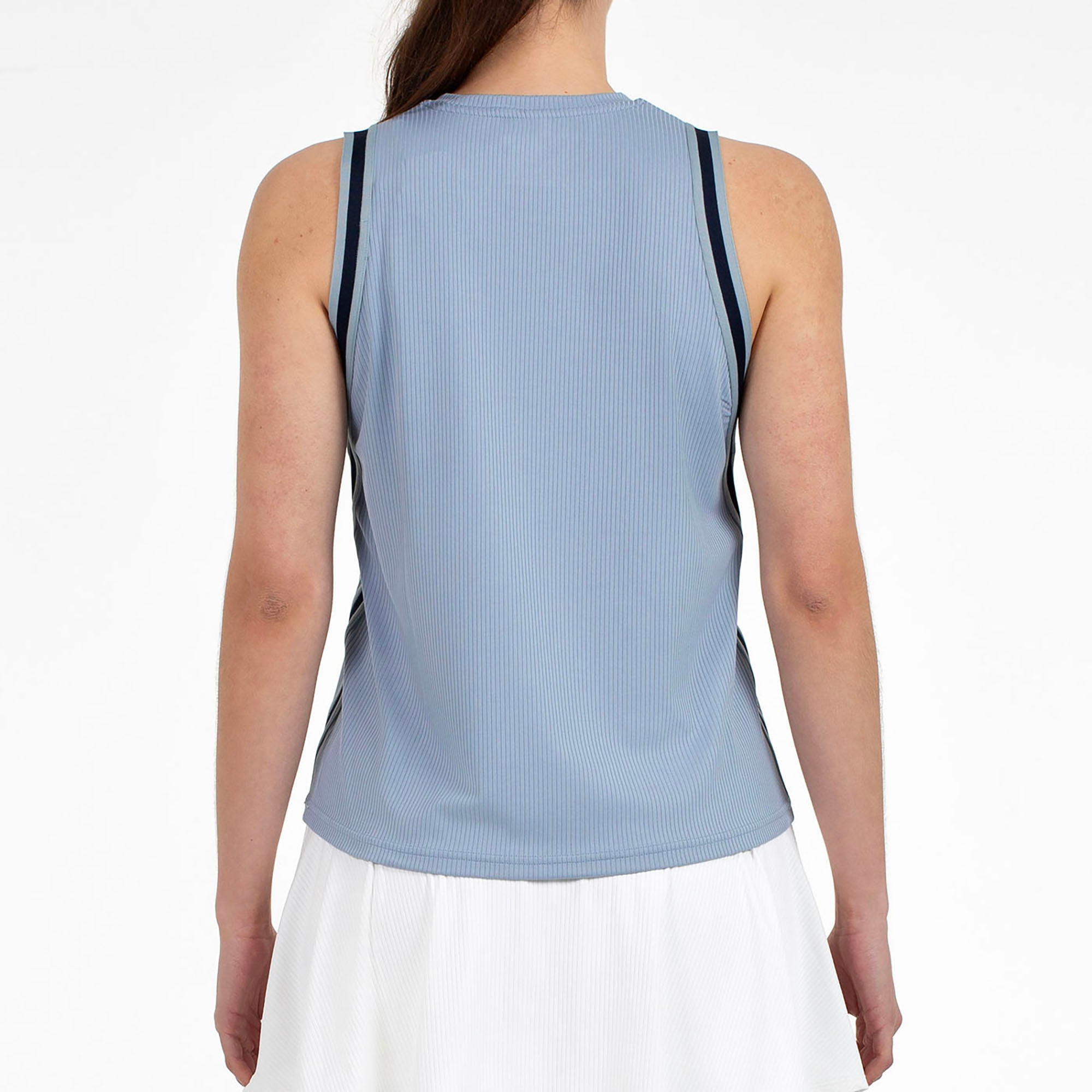 T-shirt sem Mangas de Mulher Talava Azul-2