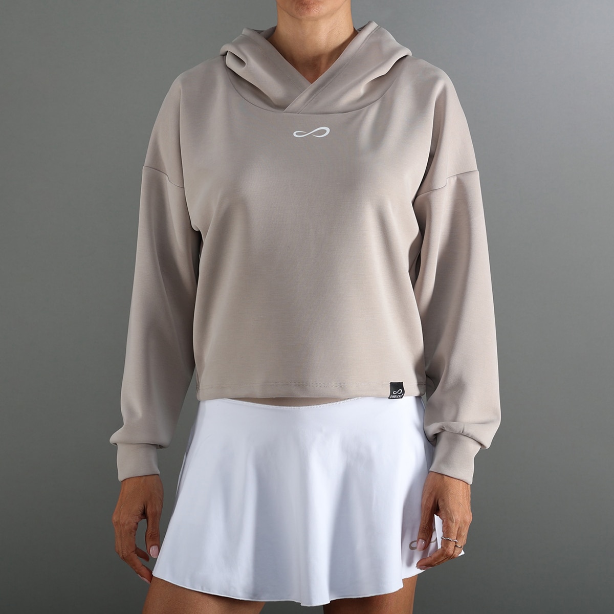 Sweatshirt de Mulher Hypersoft Natural-5