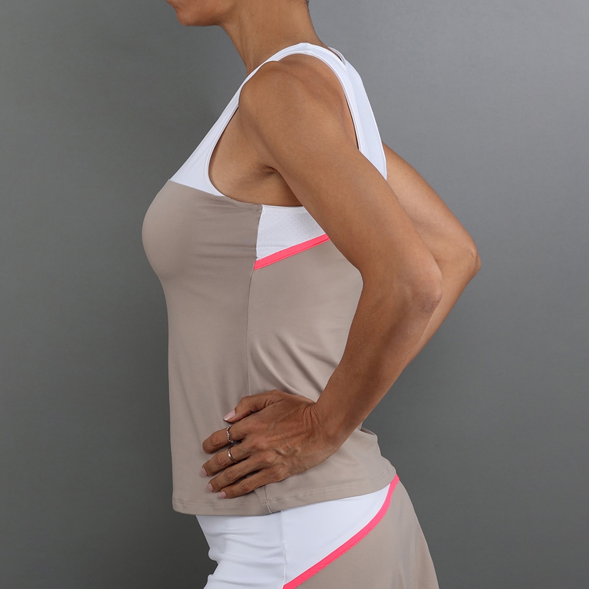 T-shirt de Mulher Bloom Natural-3