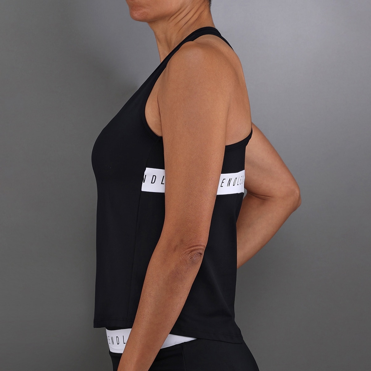T-shirt de Mulher Allure Preto-3