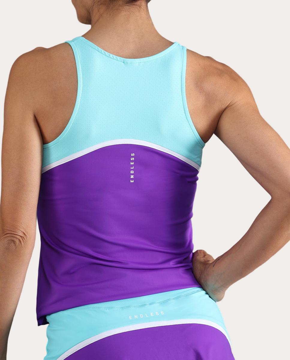 T-shirt de Mulher Bloom Violeta-4