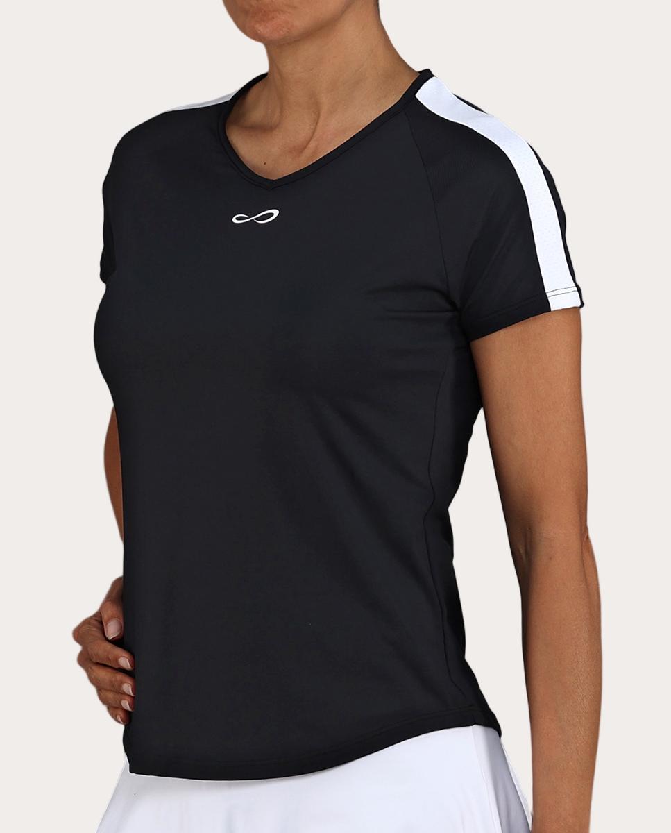 Camiseta De Mujer Mesh Ii Endless - Negro Negro-1