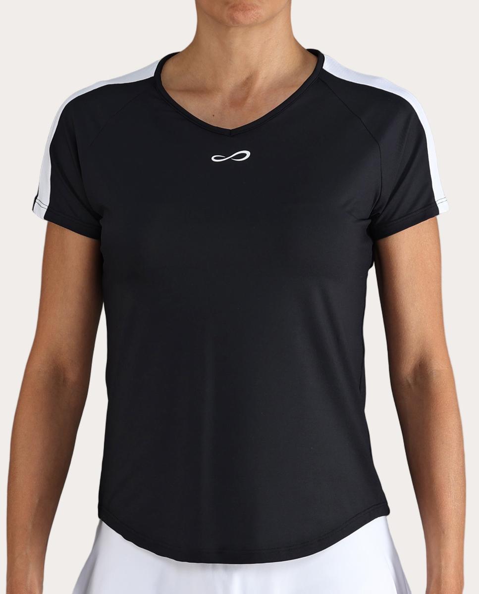Camiseta De Mujer Mesh Ii Endless - Negro Negro-3