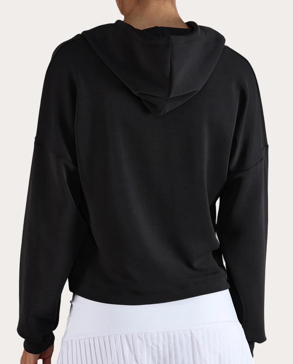 Sweatshirt de Mulher Hypersoft Preto-2